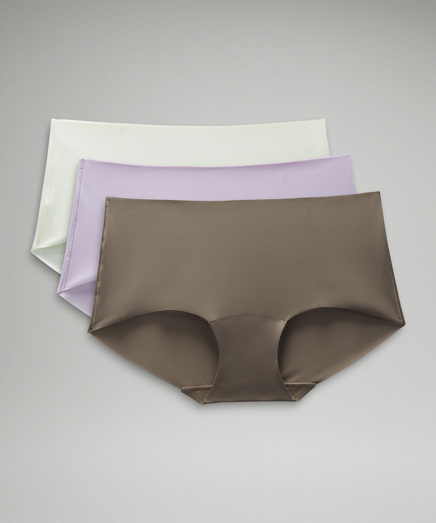 Allegra K Women's Boyshorts Underwear Seamless Invisible Mid Rise