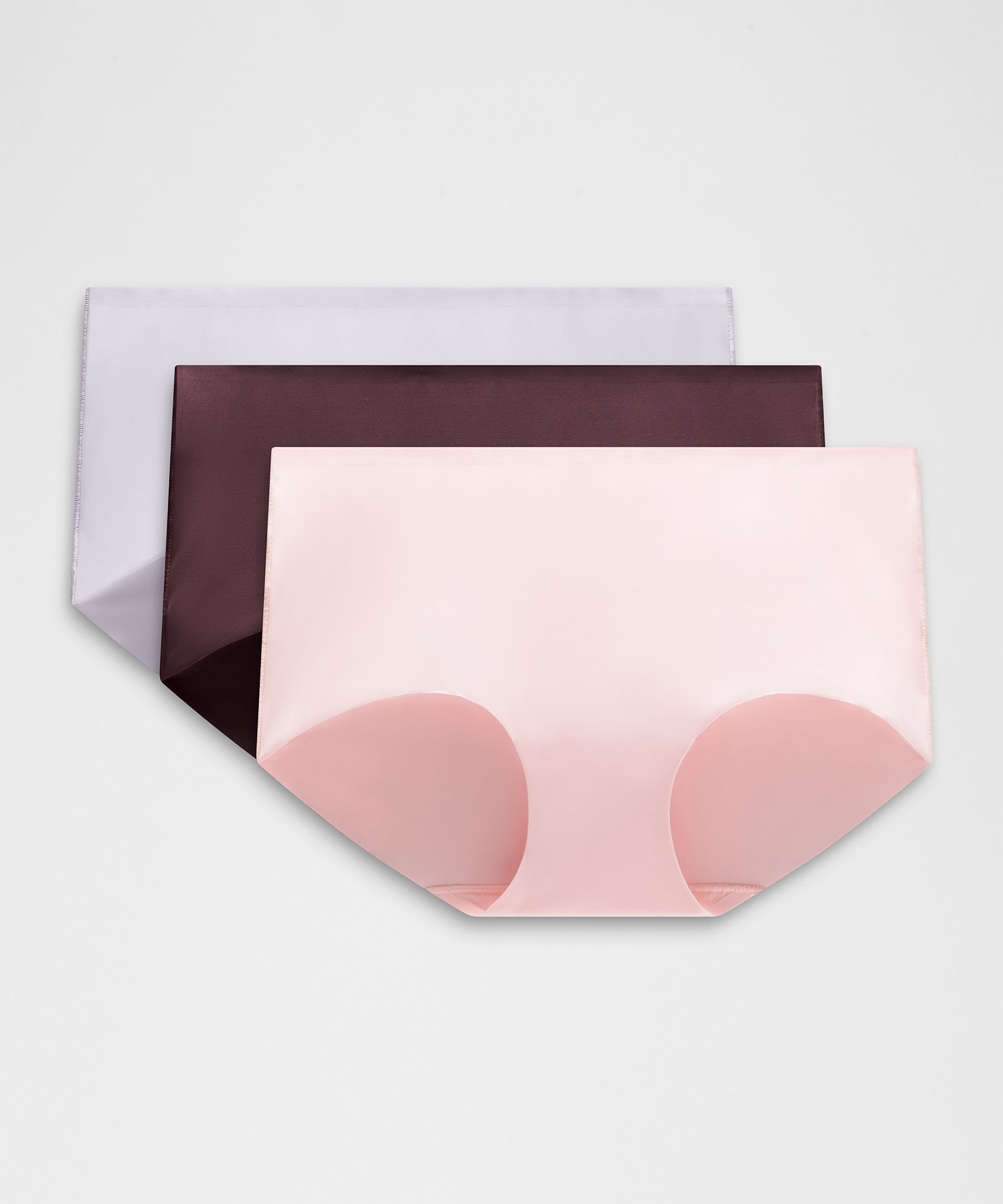 InvisiWear Mid-Rise Boyshort Underwear  - Purple