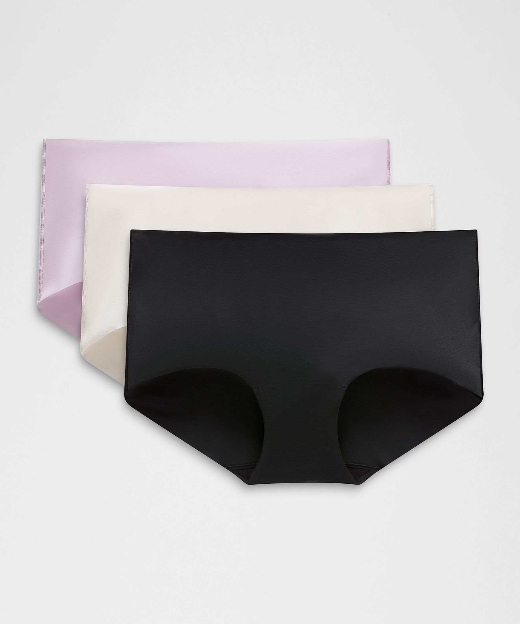 Bragas h&iacute;pster de talle medio InvisiWear, pack de 3
