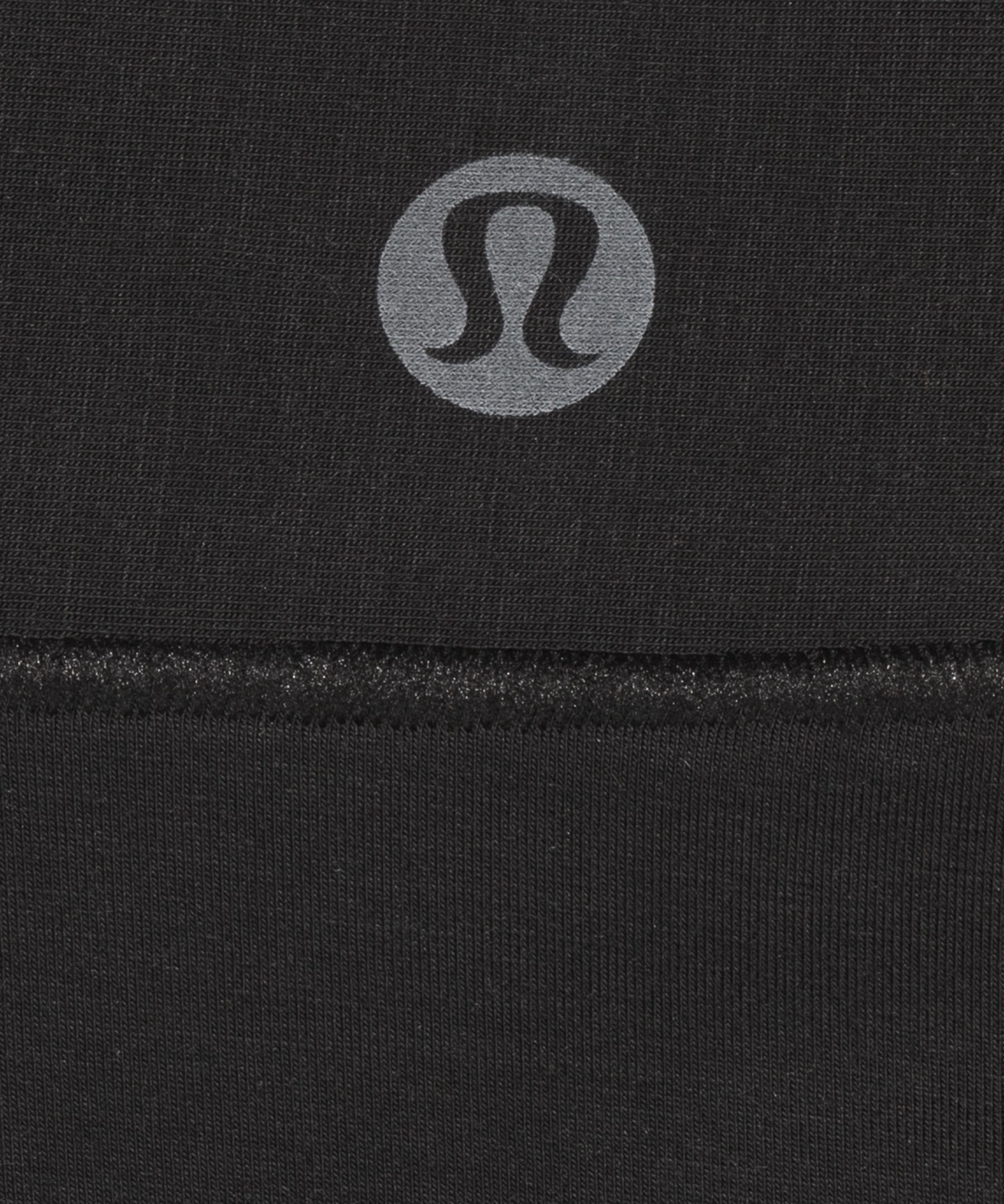Shop Lululemon Underease Mid-rise Thong Underwear 3 Pack In Black