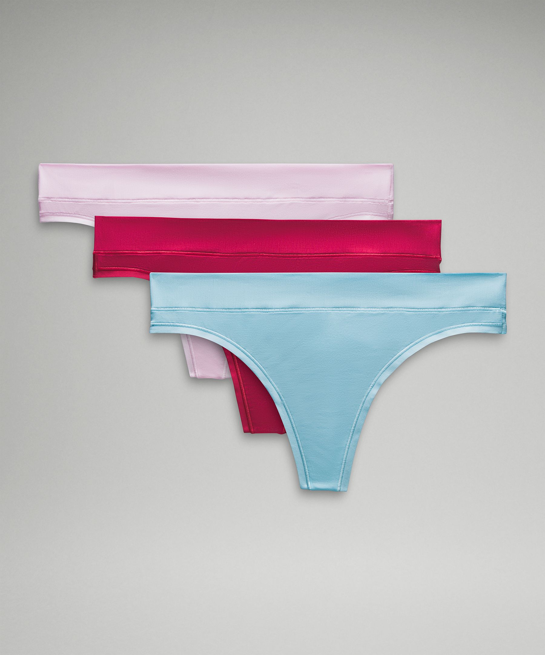 UnderEase Mid-Rise Thong Underwear