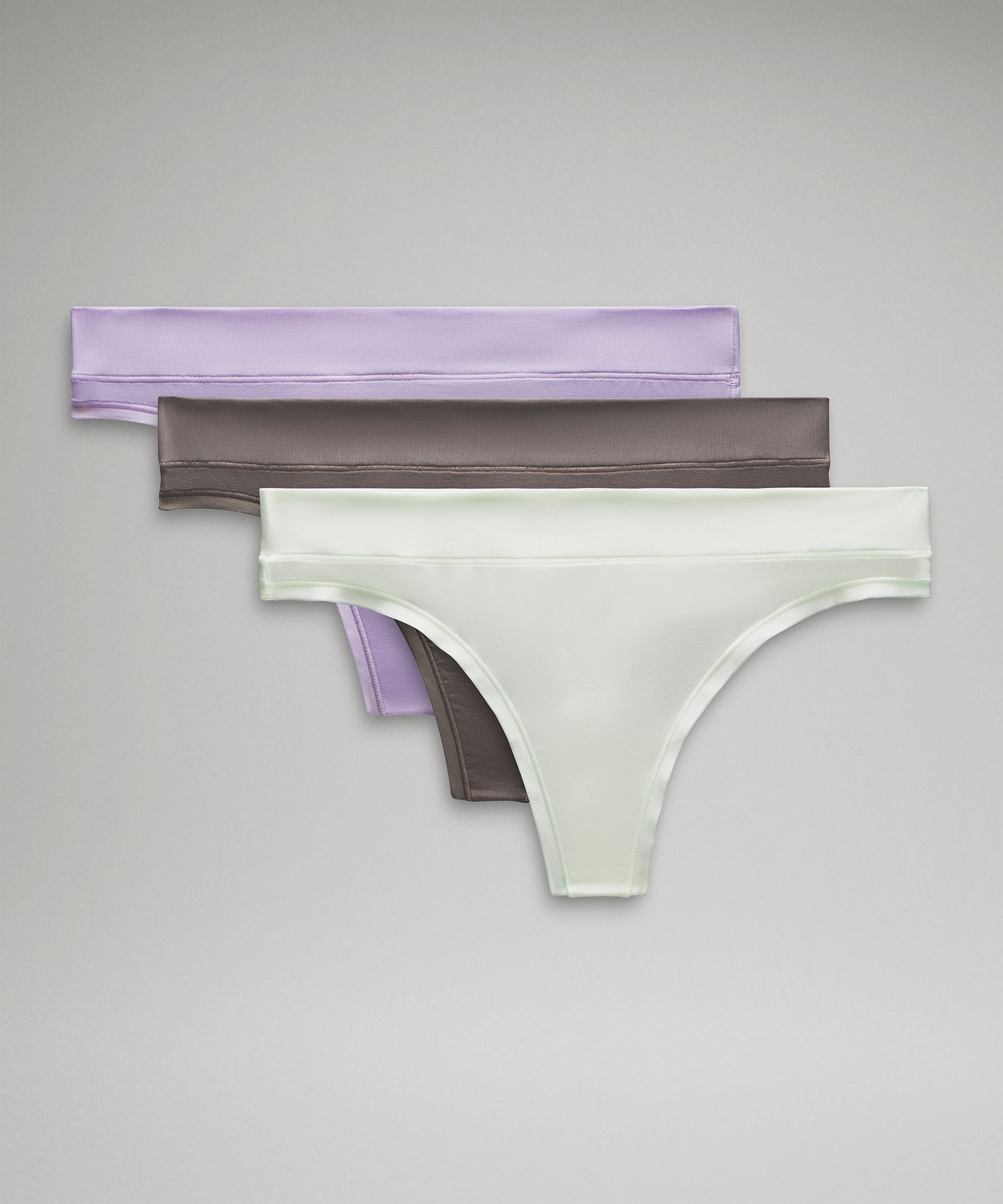 UnderEase Mid-Rise Thong Underwear *3 Pack | Women's Underwear | lululemon