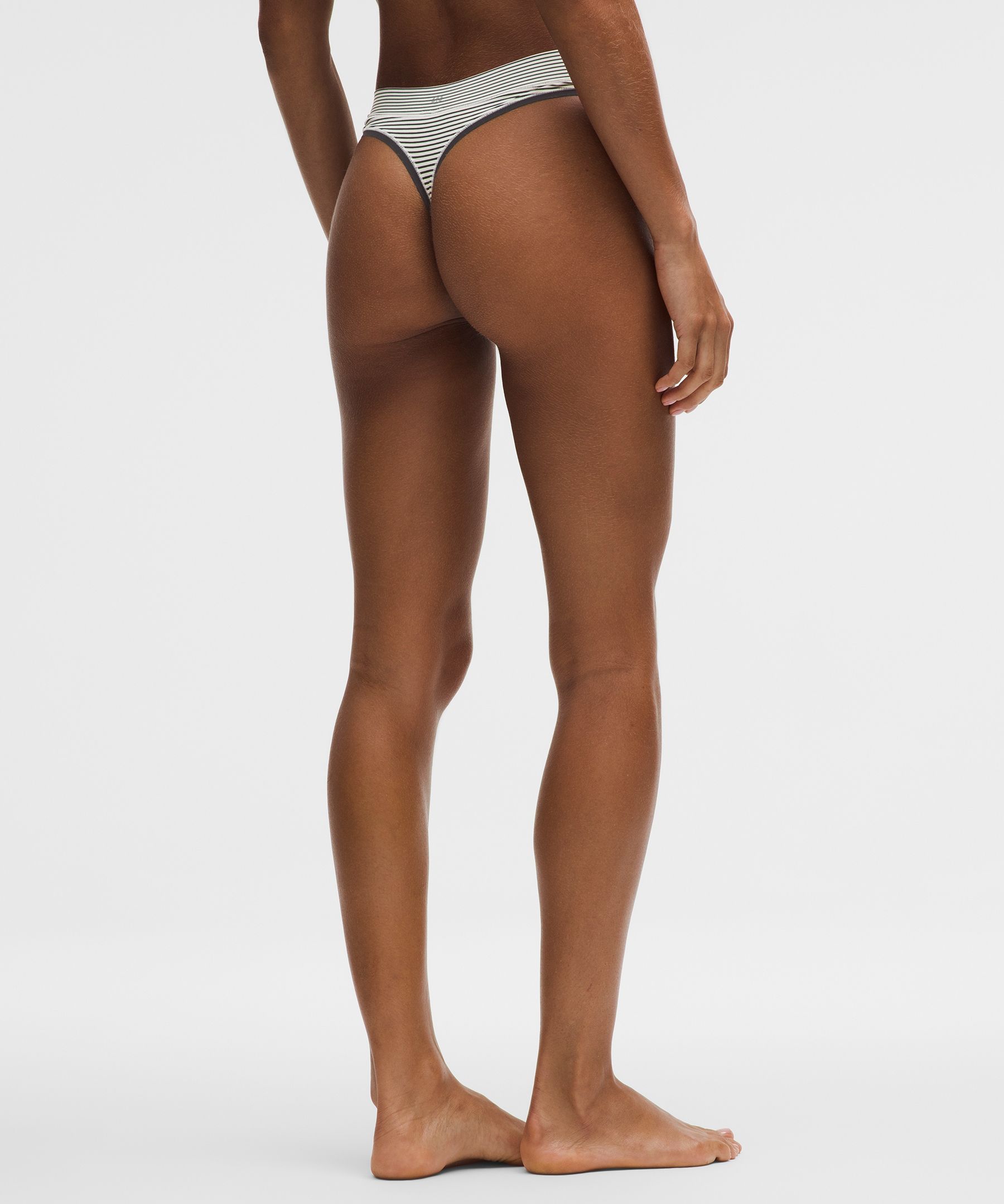 UnderEase Mid-Rise Thong Underwear *3 Pack