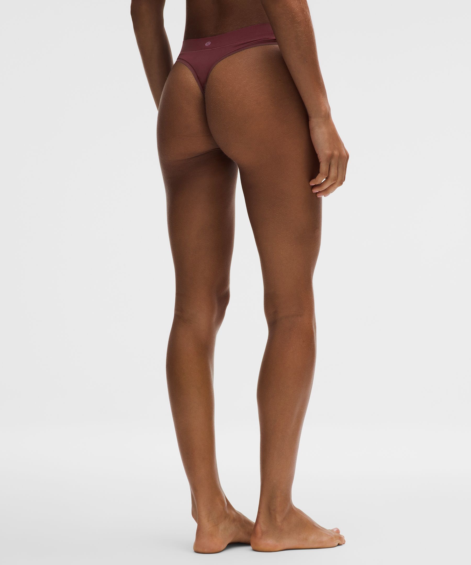 UnderEase Mid-Rise Thong Underwear *3 Pack