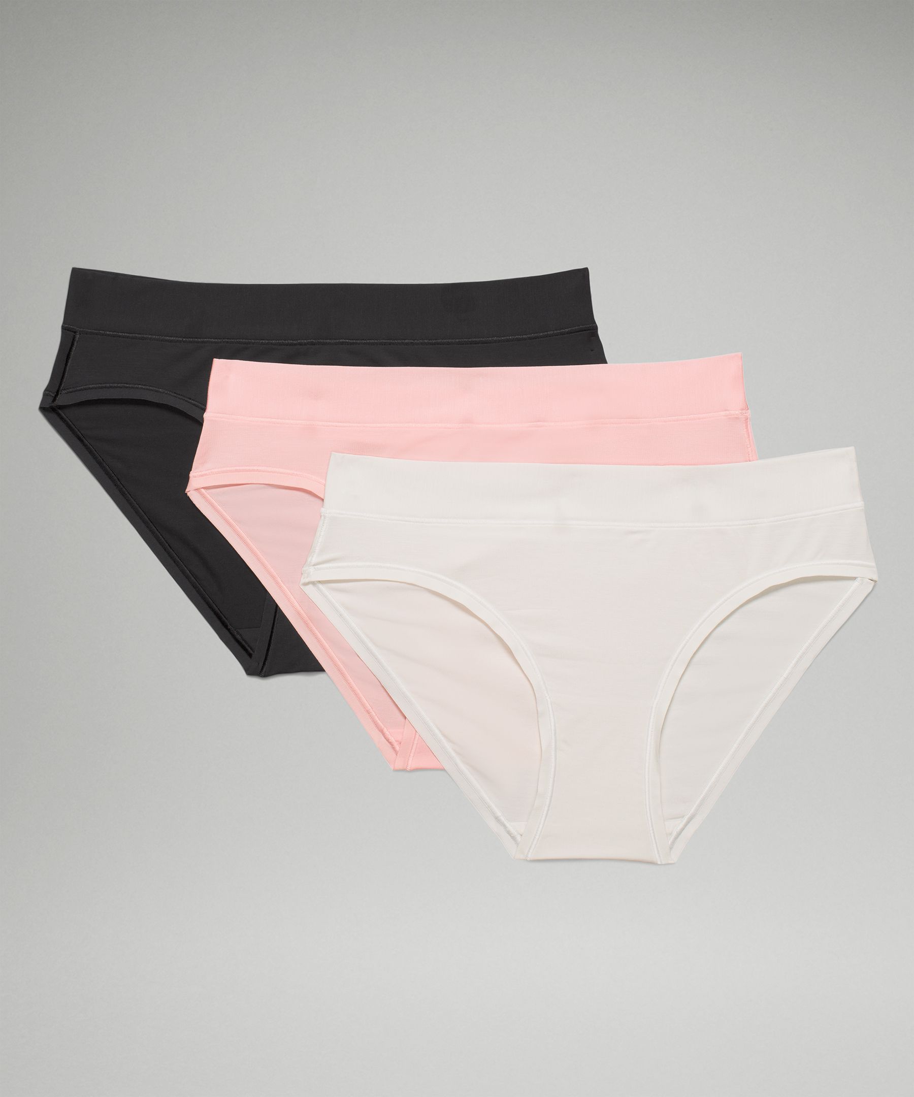 Lululemon Underease Mid-rise Bikini Underwear 3 Pack