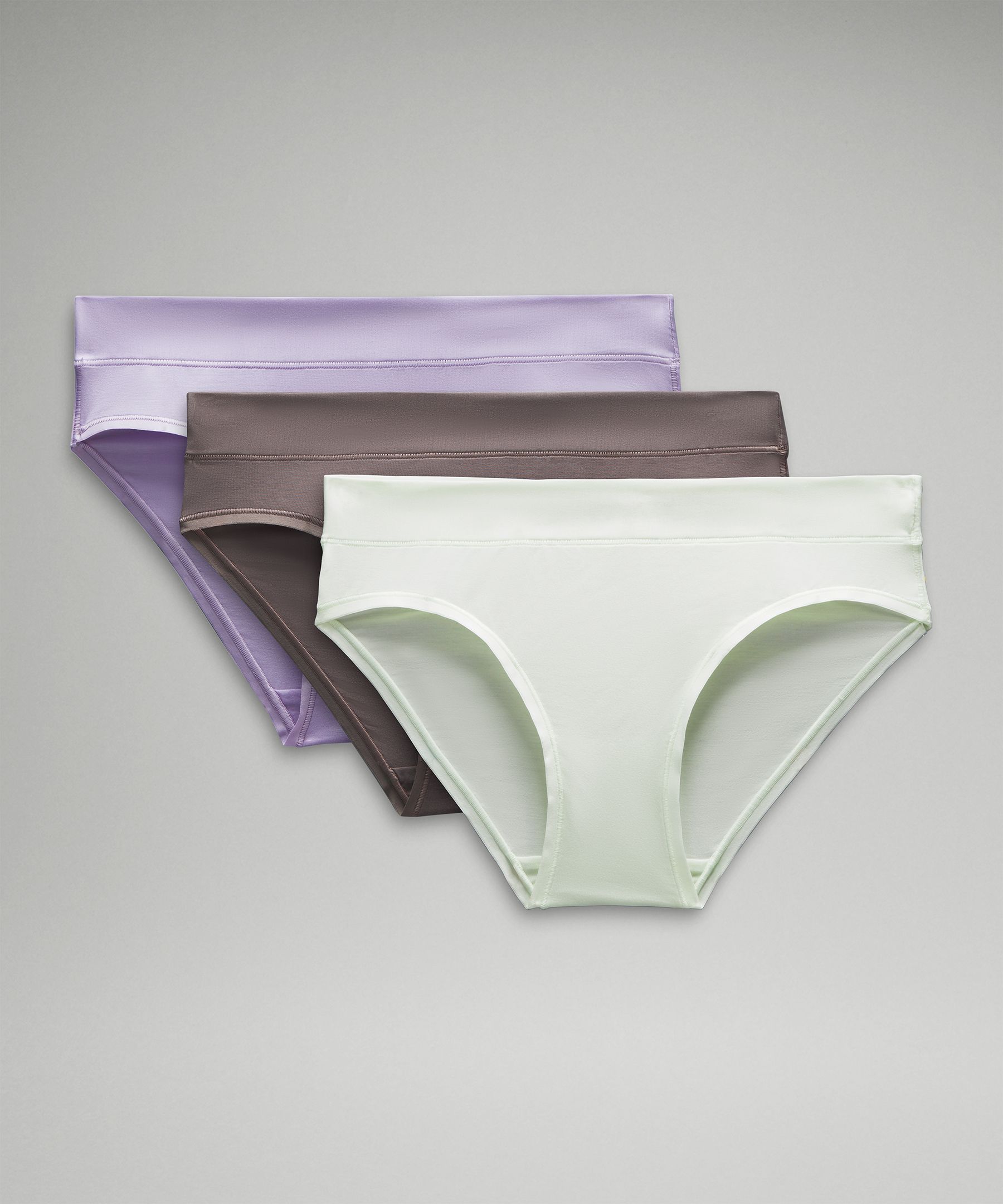 Lululemon Underease Mid-rise Bikini Underwear 3 Pack