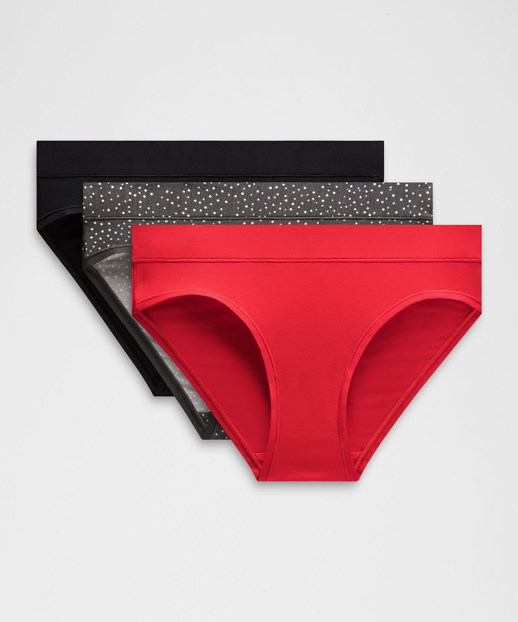 UnderEase Mid-Rise Bikini Underwear 