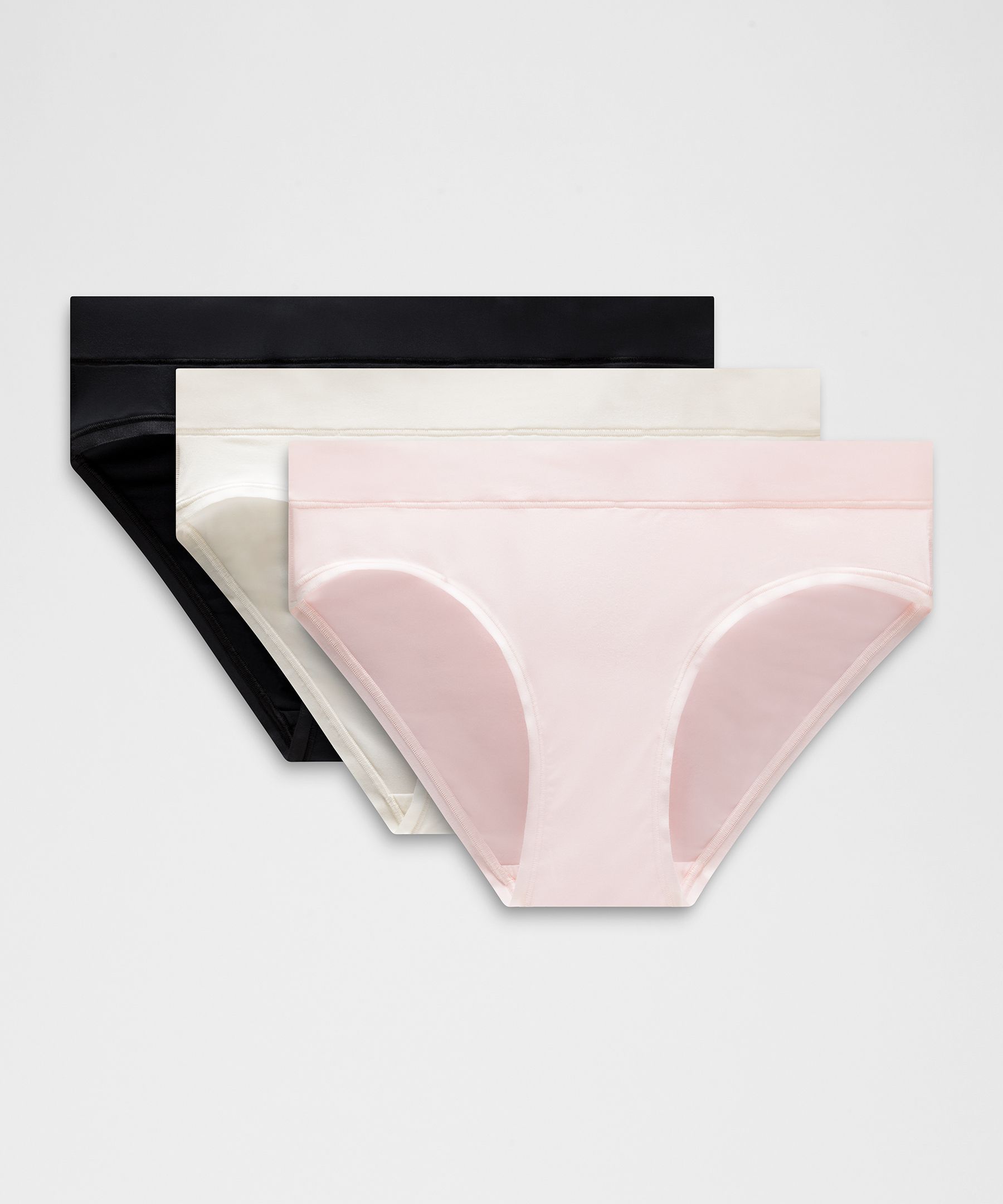 UnderEase Mid-Rise Bikini Underwear 
