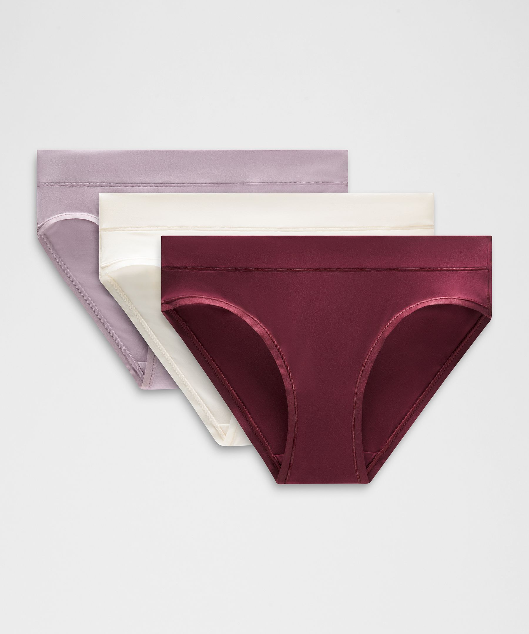 UnderEase Mid-Rise Bikini Underwear 