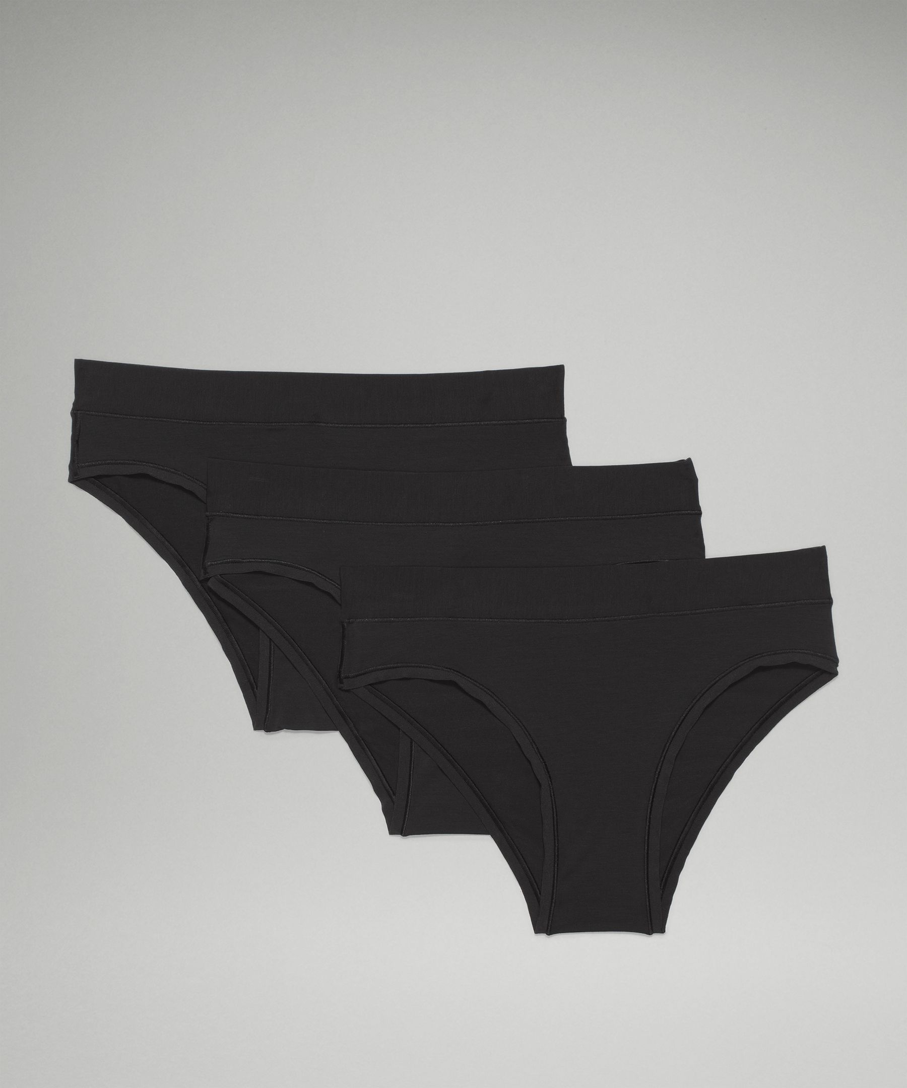 Lululemon UnderEase Mid Rise Cheeky Bikini Underwear - Incognito