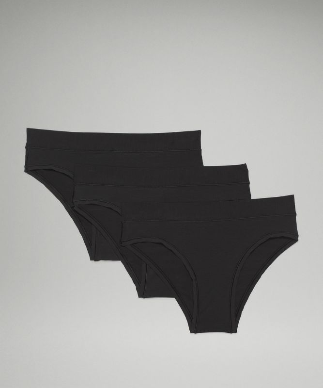 UnderEase Mid-Rise Cheeky Bikini Underwear 3 Pack Online Only