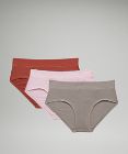 UnderEase Mid-Rise Hipster Underwear 3 Pack