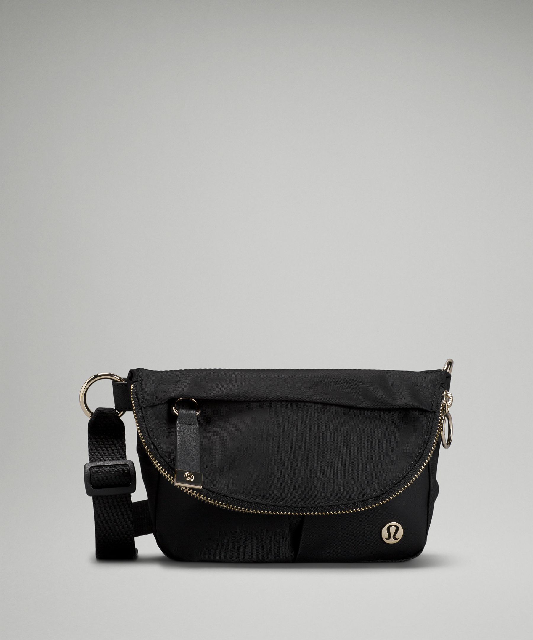 Lululemon All Night Festival Bag *Micro - Black / Gold - lulu fanatics