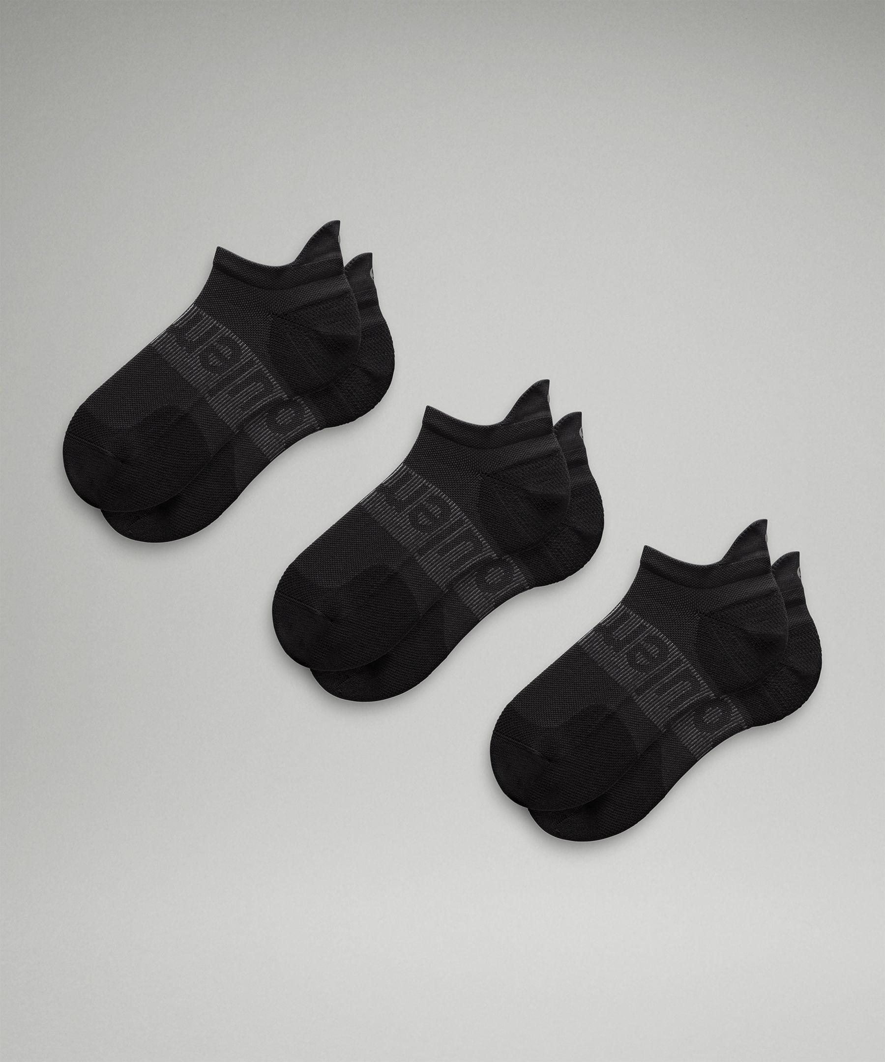 Women's Power Stride Tab Socks 3 Pack - Black,Neutral