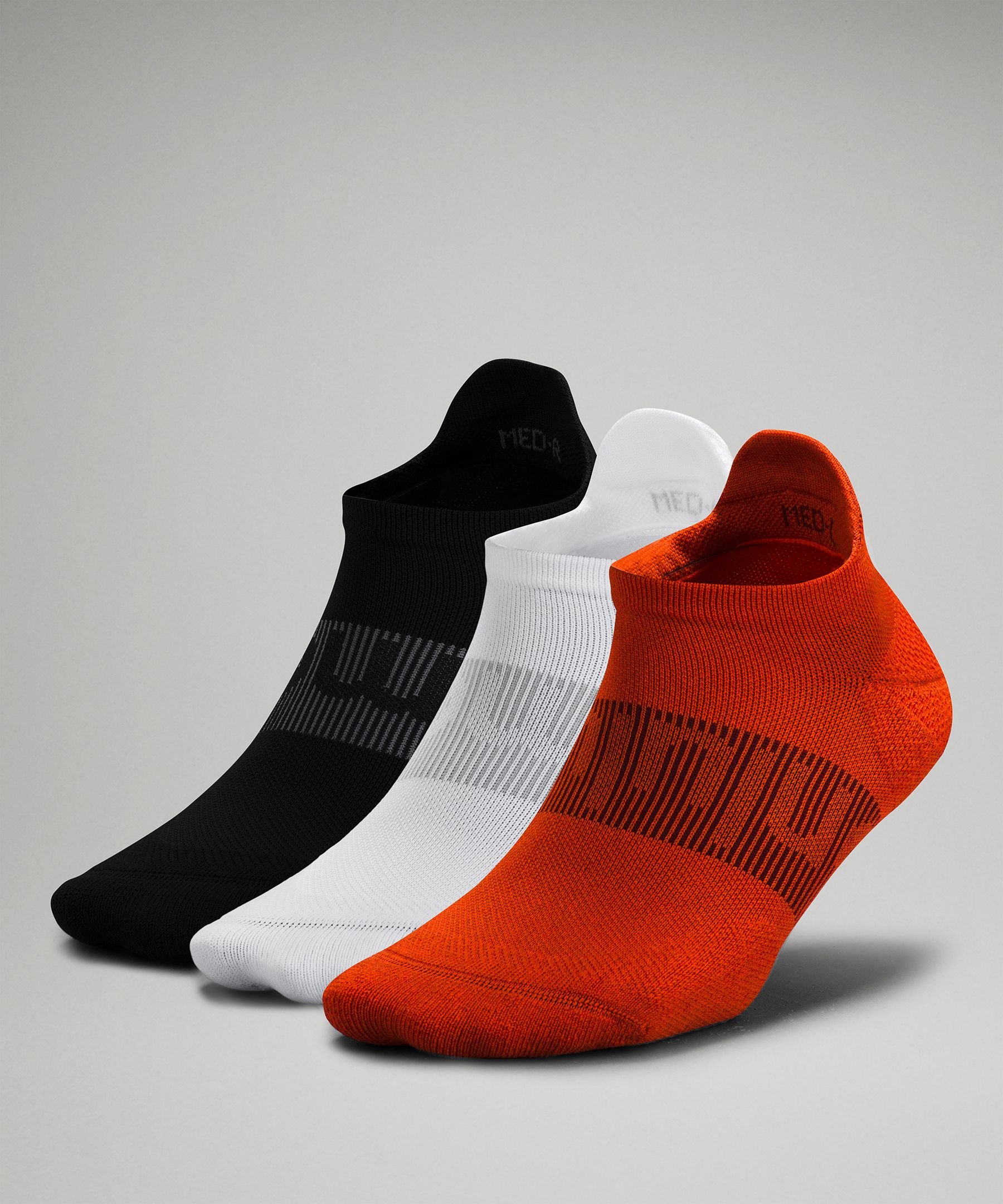 Lululemon Power Stride Tab Socks 3 Pack In Multi