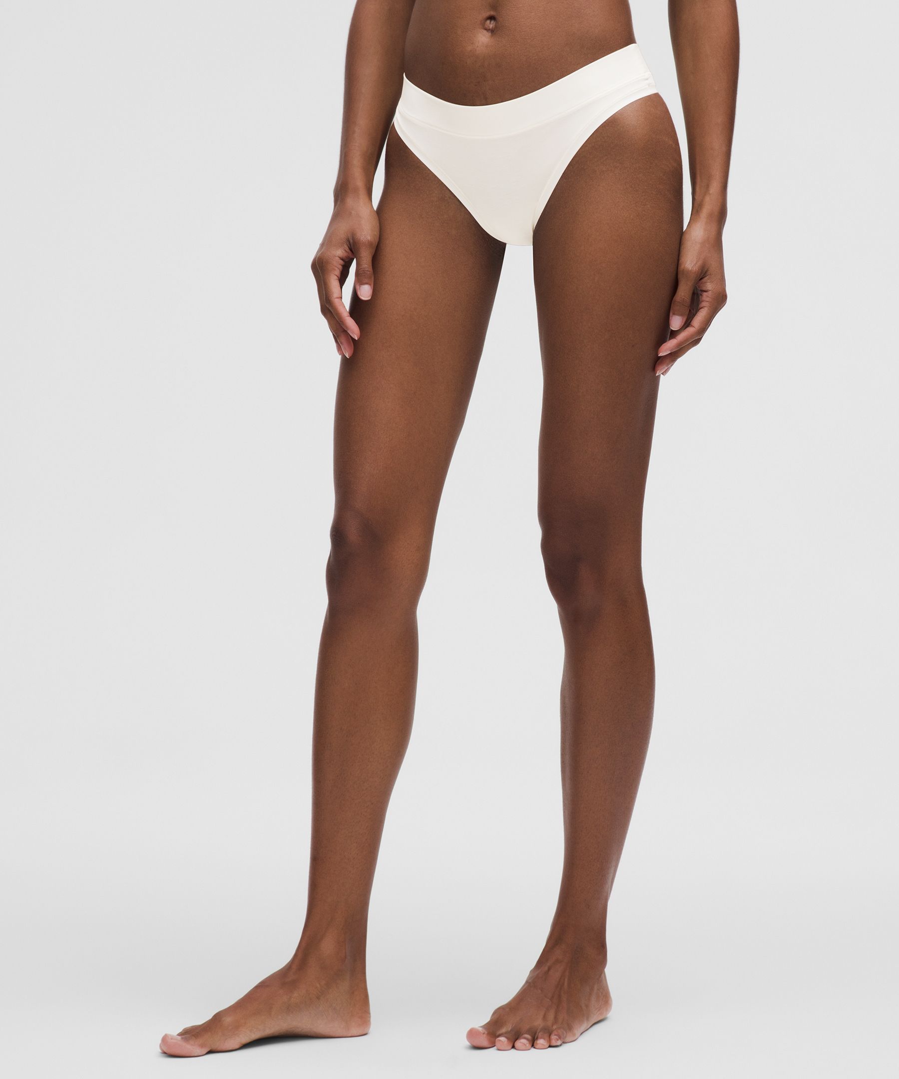 UnderEase Mid-Rise Thong Underwear *5 Pack - thumbnail 2