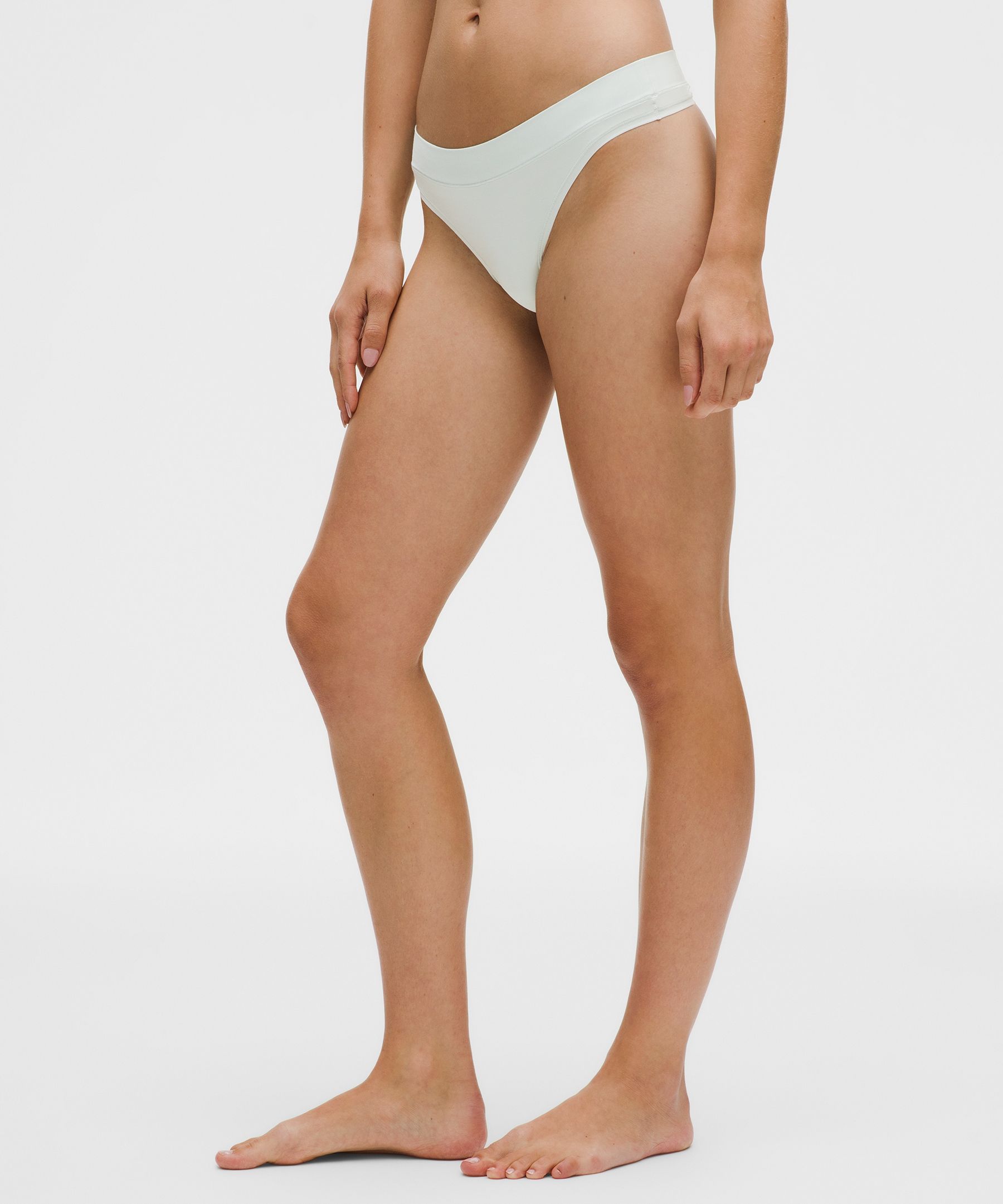 Lululemon Underease Mid-rise Thong Underwear In Multi