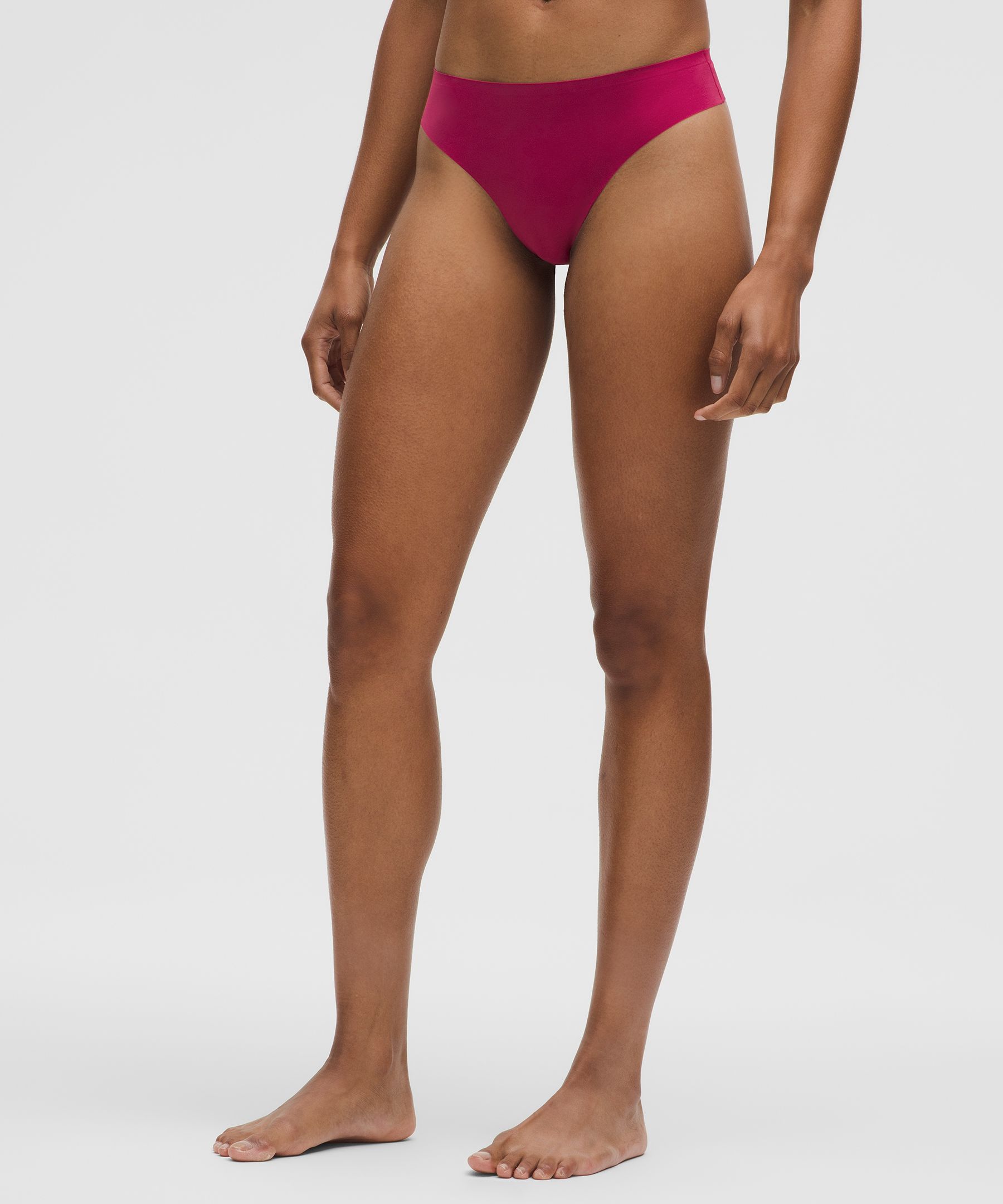 InvisiWear Mid-Rise Thong Underwear *5 Pack - thumbnail 6