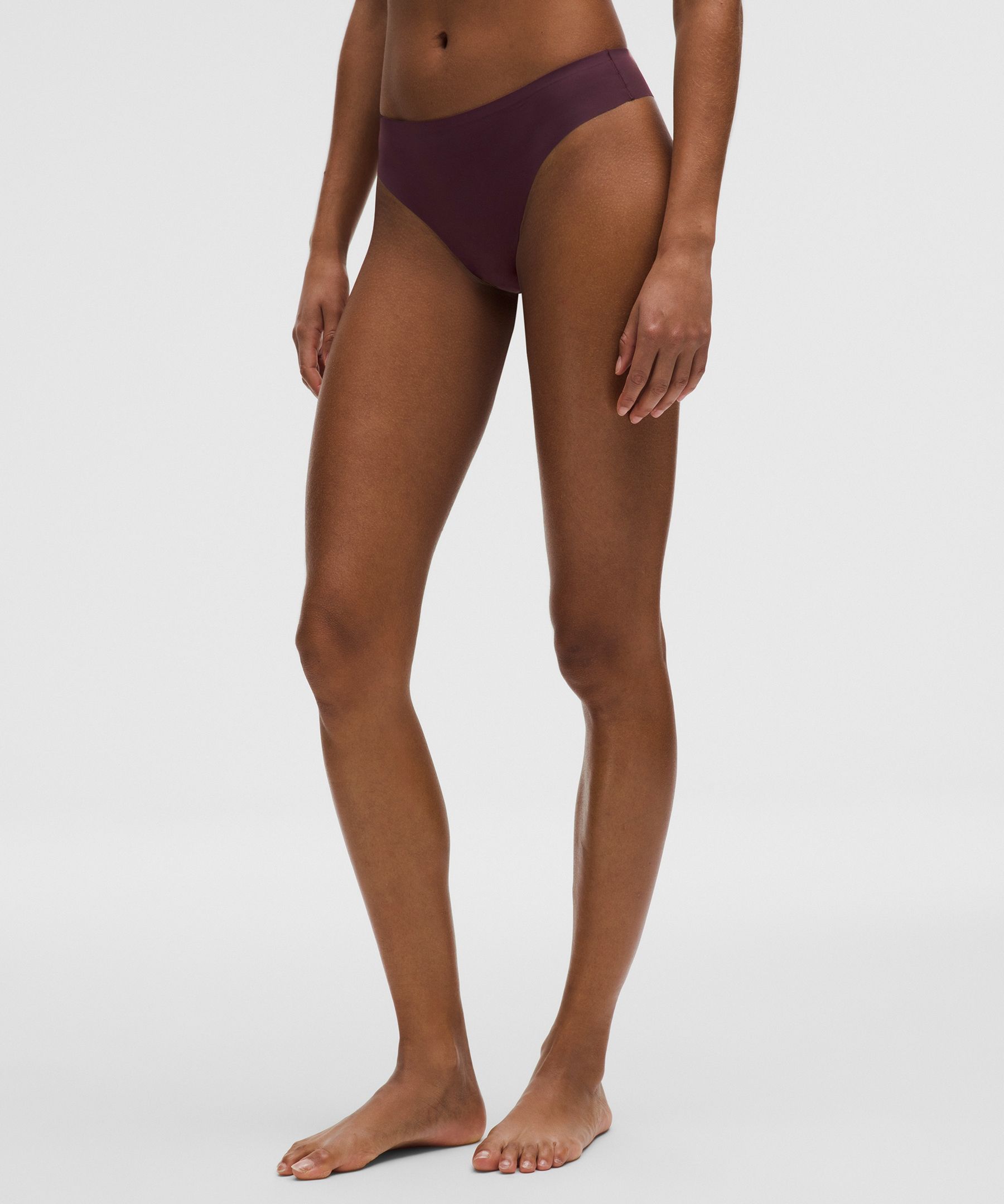 InvisiWear Mid-Rise Thong Underwear *5 Pack