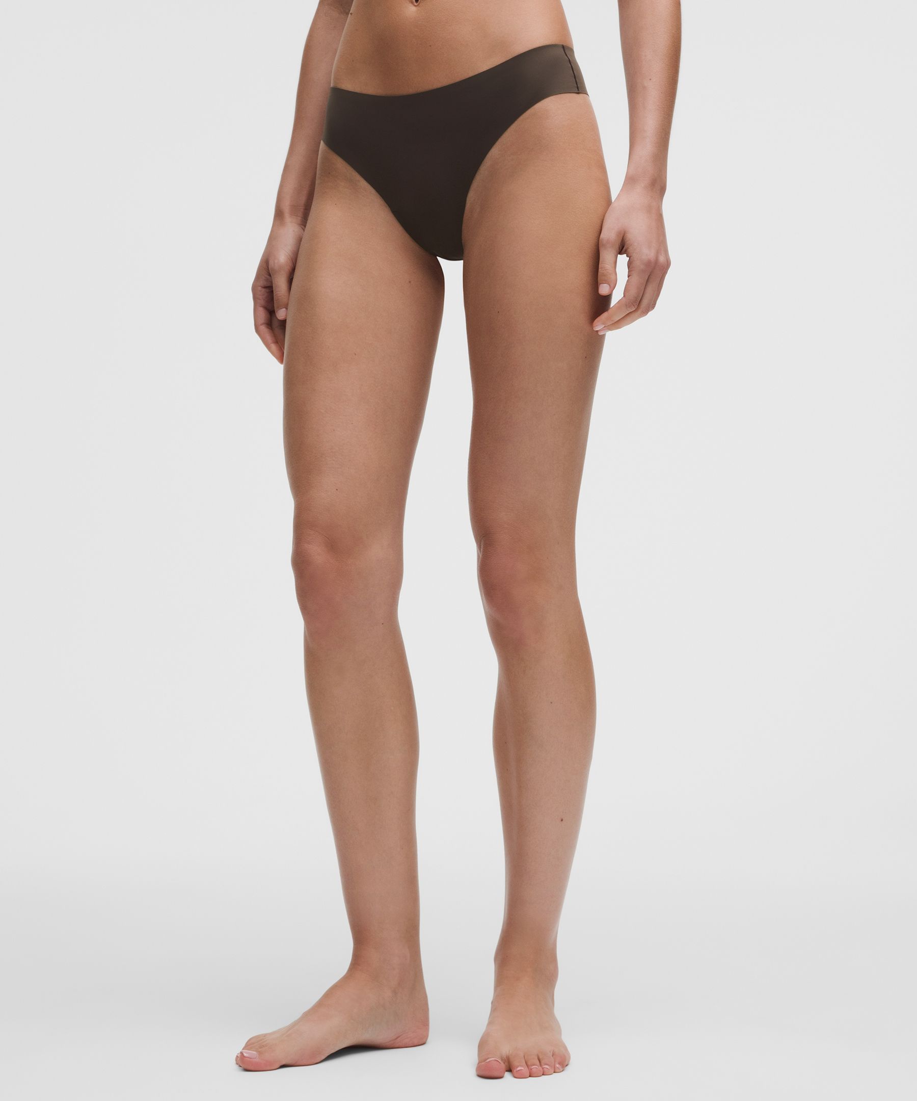 InvisiWear Mid-Rise Thong Underwear