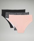 InvisiWear Mid-Rise Cheeky Bikini Underwear *3 Pack
