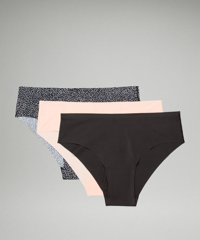 InvisiWear frecher Bikini Unterwäsche mit mittelhohem Bund 3er-Pack 