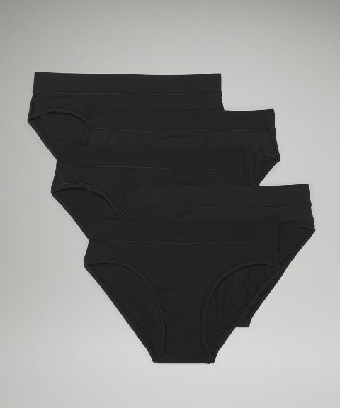 Женские трусы Lululemon UnderEase Mid-Rise, 5 пар