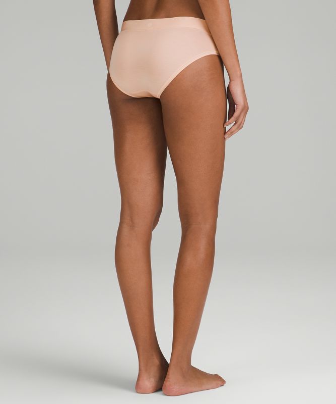 UnderEase Mid-Rise Bikini Underwear 5 Pack