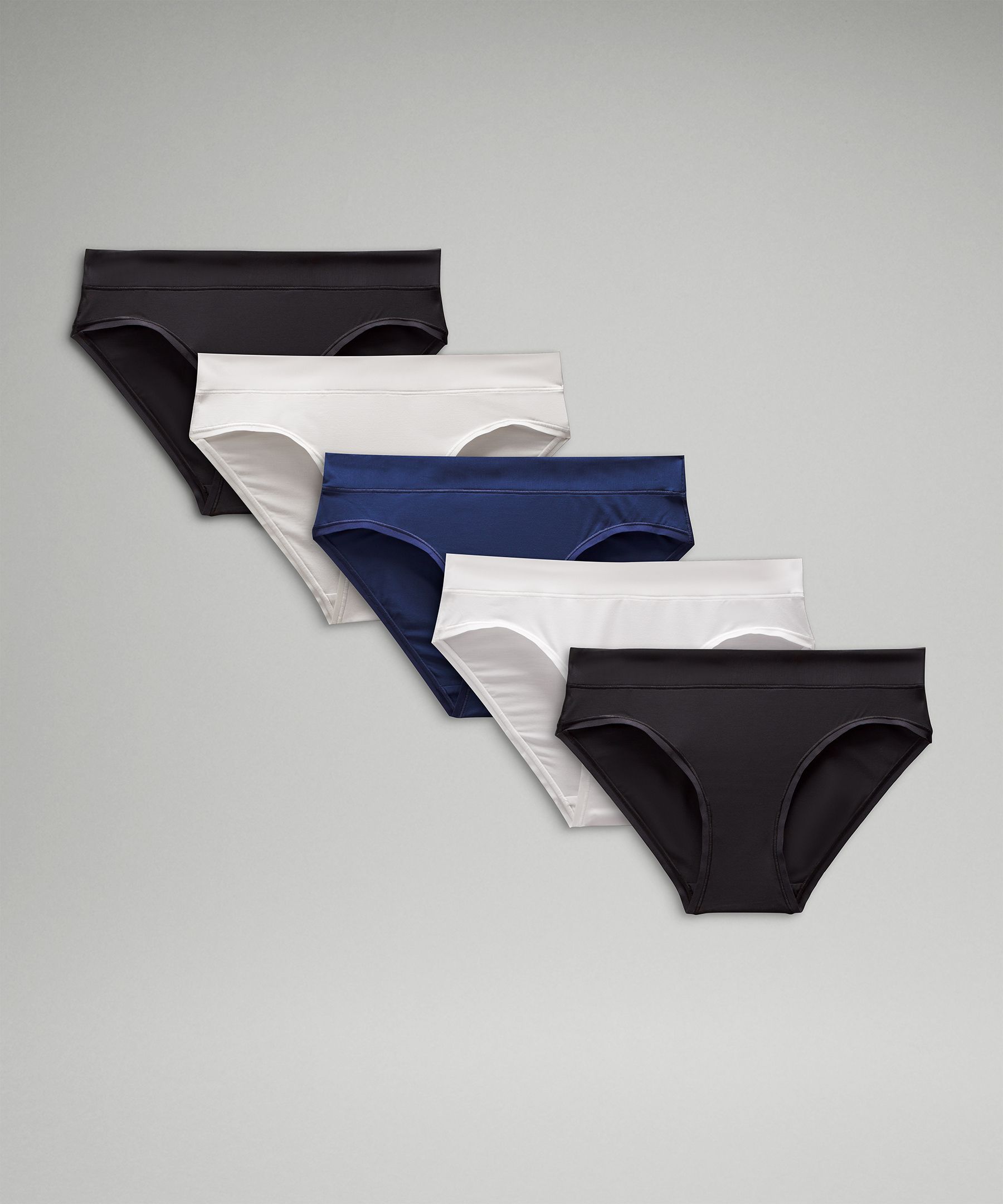 UnderEase Mid-Rise Bikini Underwear *5 Pack