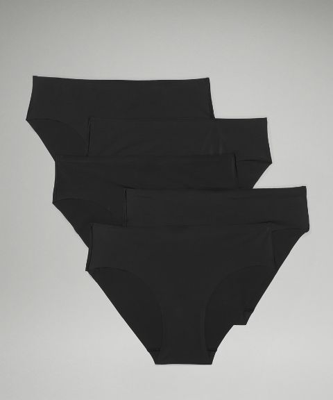 Женские трусы-бикини Lululemon InvisiWear Mid-Rise, 5 шт