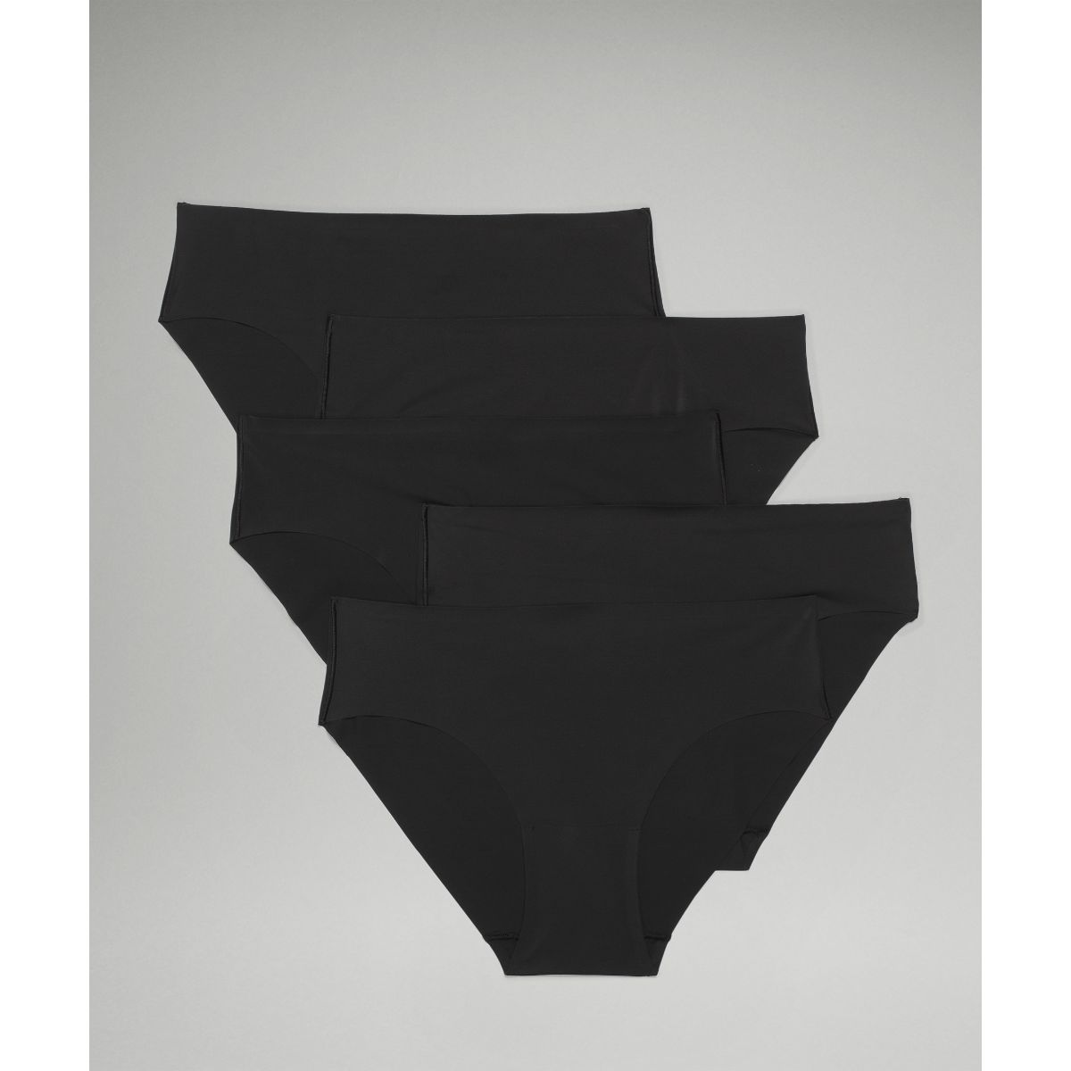 InvisiWear Mid-Rise Bikini Underwear 5 Pack
