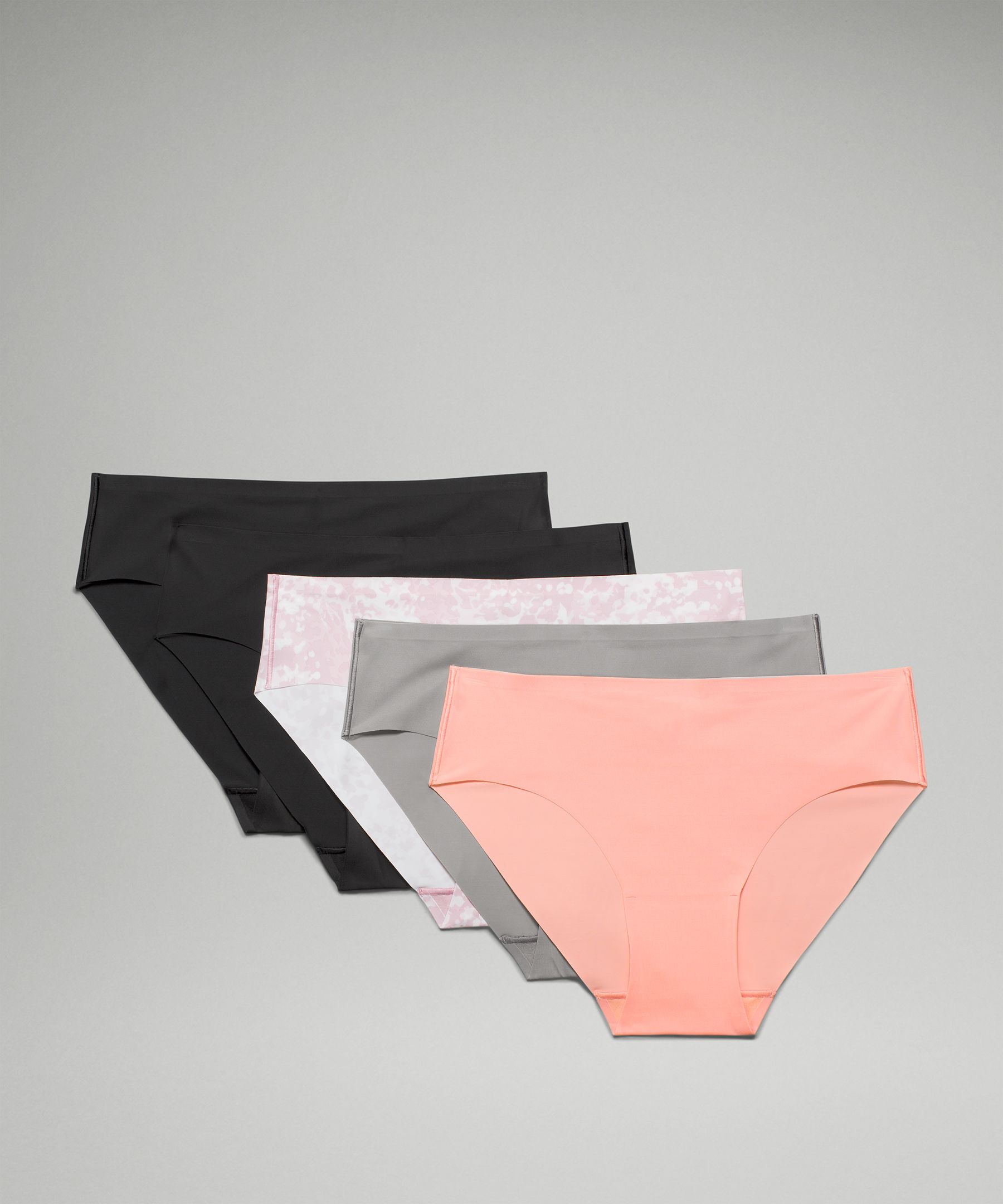 Lululemon Invisiwear Mid-rise Bikini Underwear 5 Pack