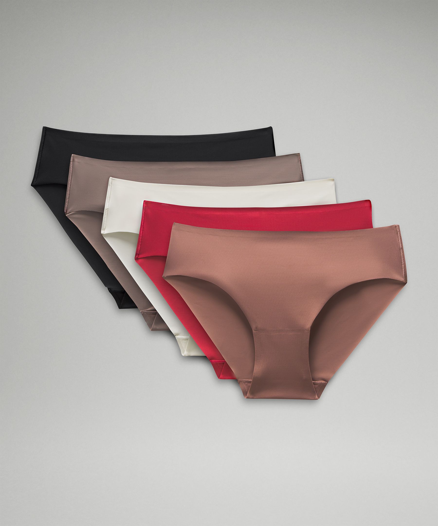 InvisiWear Mid-Rise Bikini Underwear *5 Pack