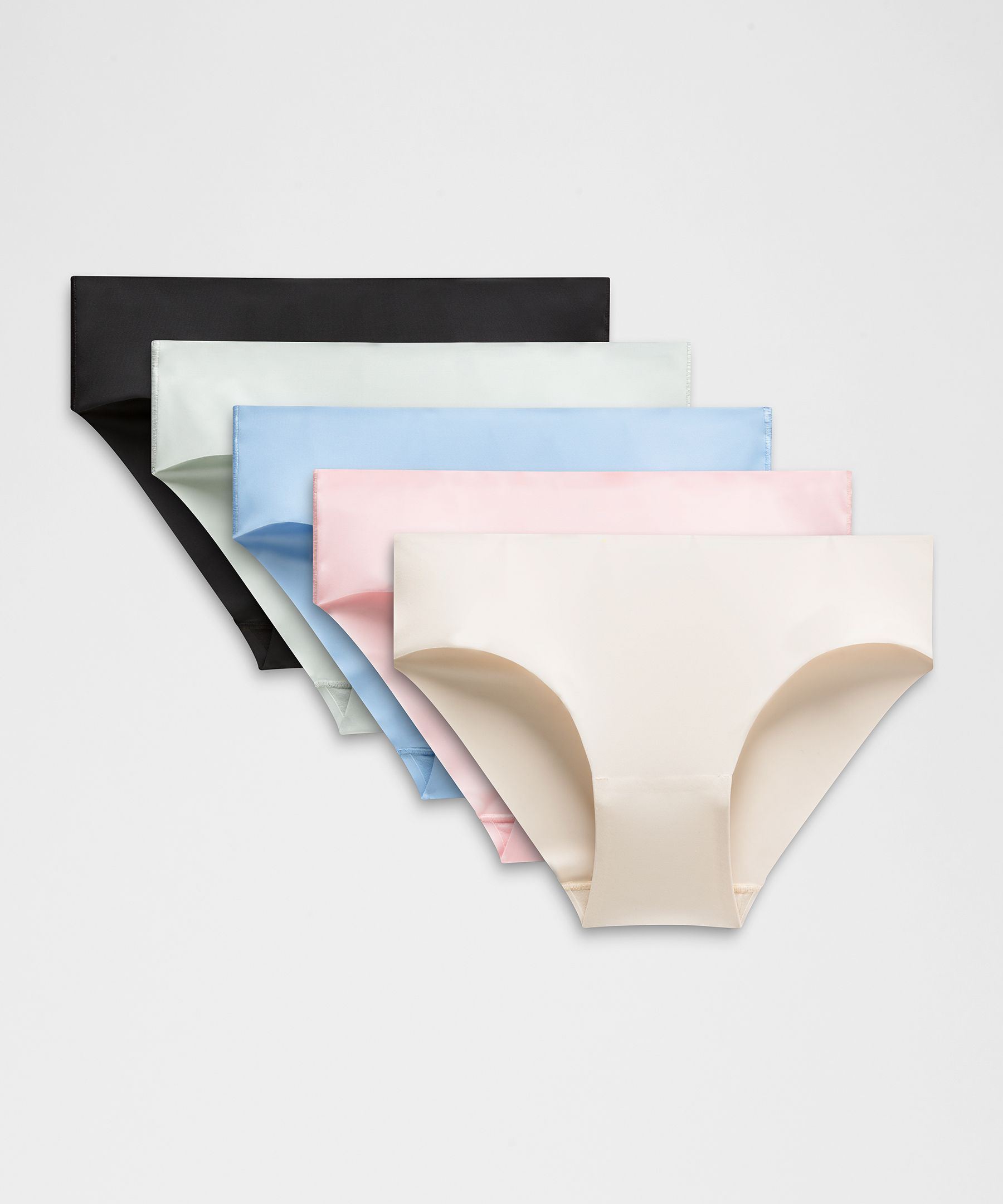 InvisiWear Mid-Rise Bikini Underwear *5 Pack