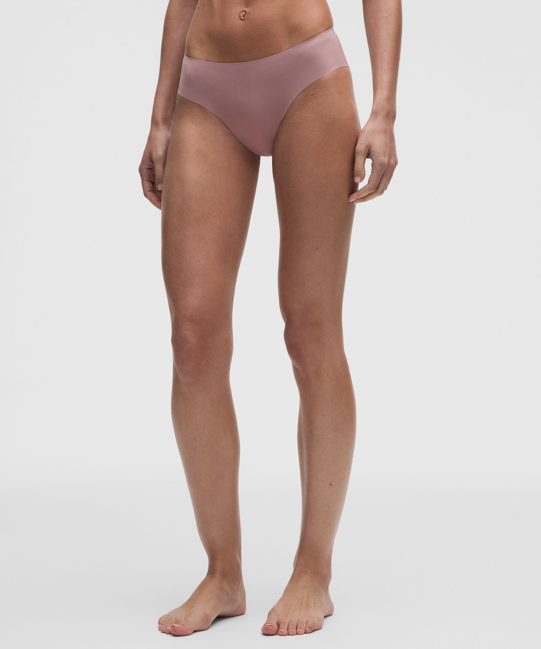 Bragas InvisiWear de corte bikini y talle medio, pack de 5
