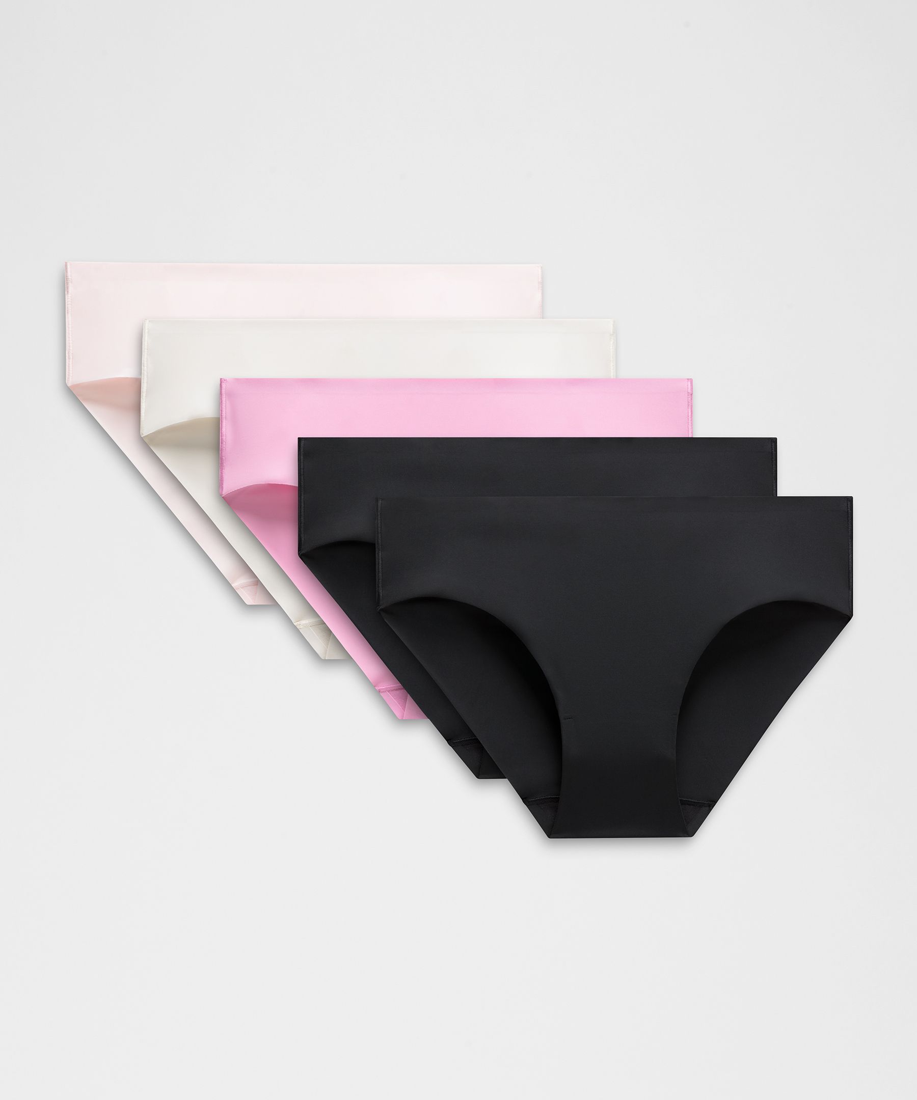 InvisiWear Mid-Rise Bikini Underwear 
