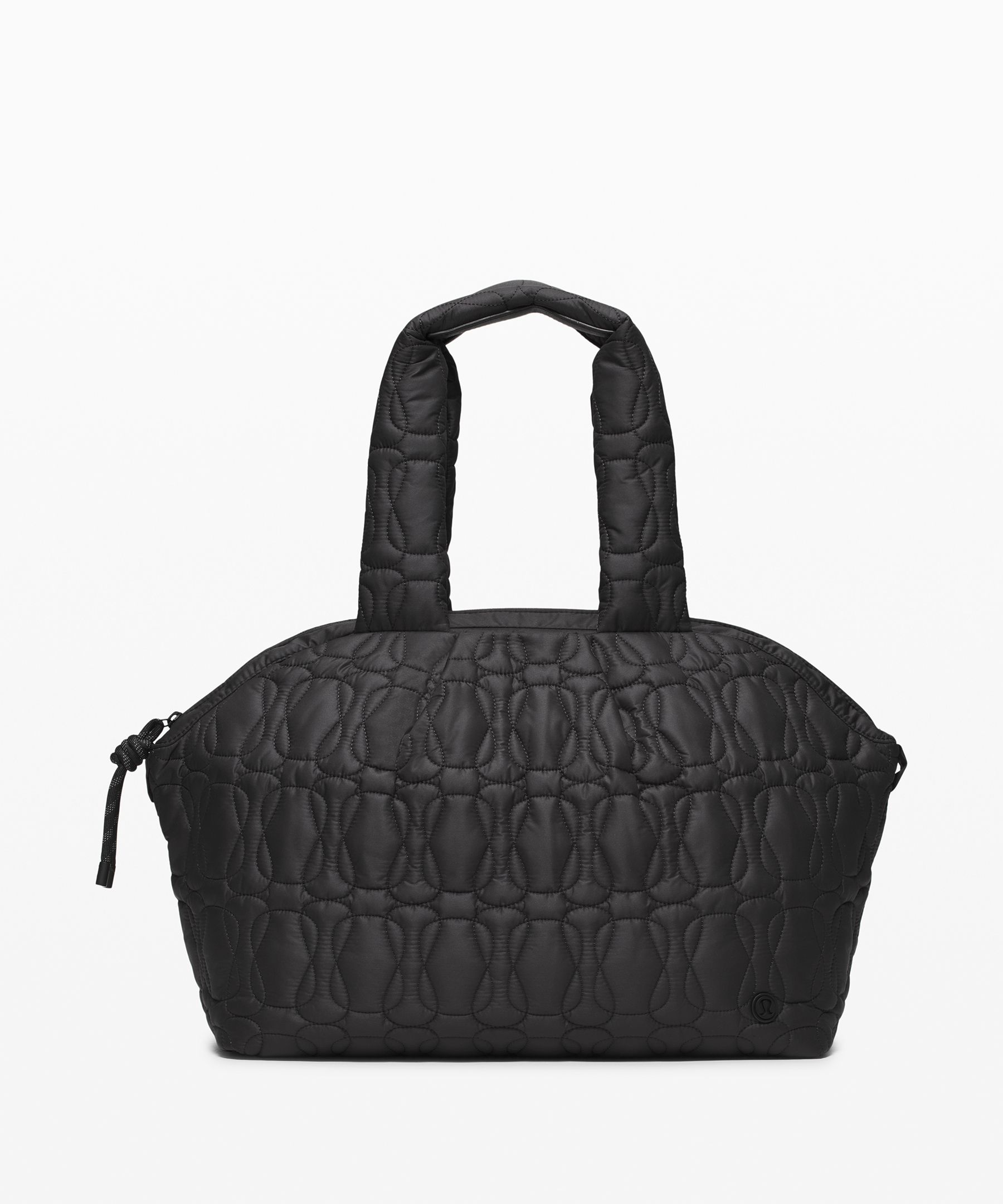 Lululemon Quilted Embrace Tote Bag 20l In Black