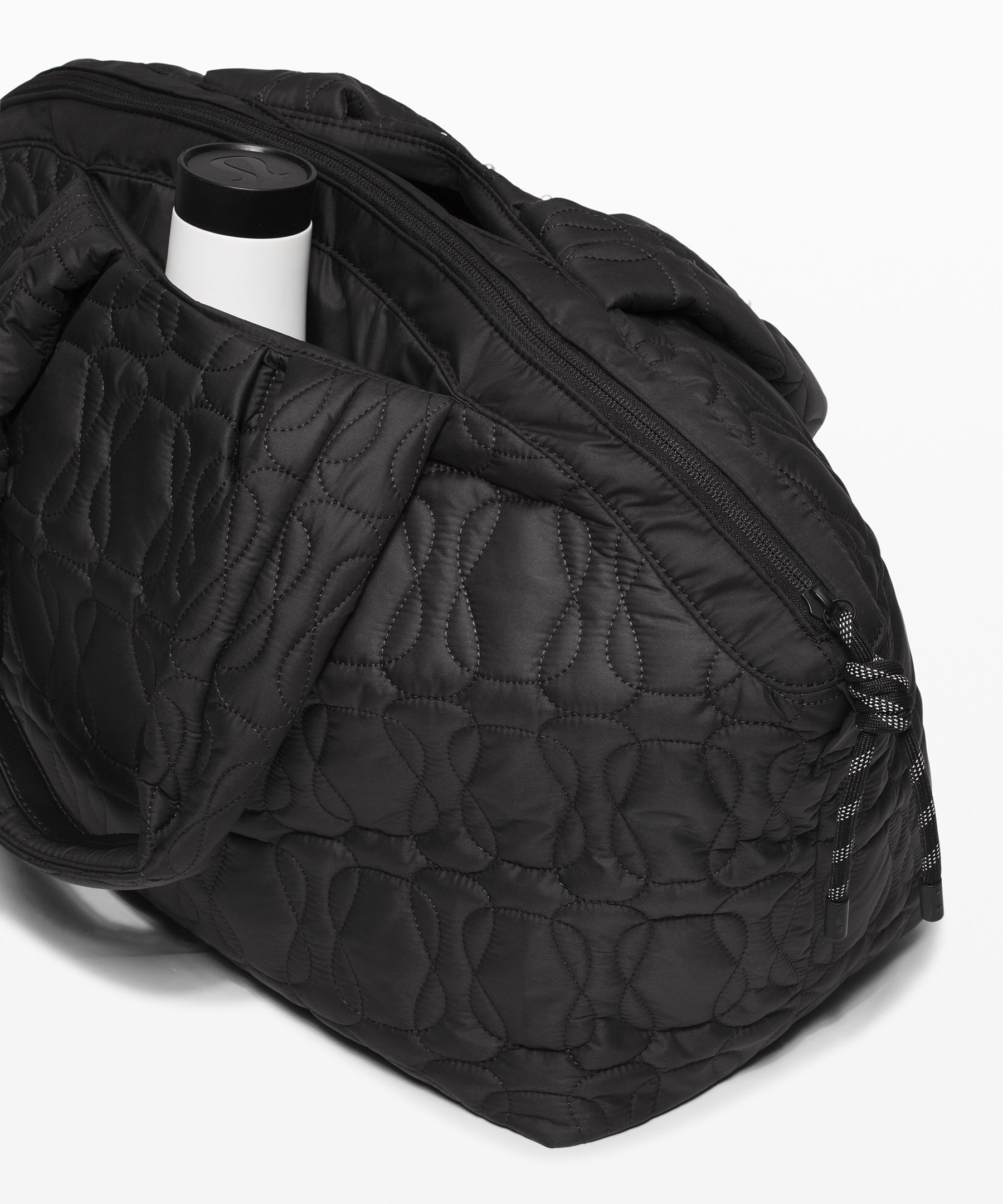 Lululemon For The Fun Of It Tote Quilted 13L - Black - lulu fanatics