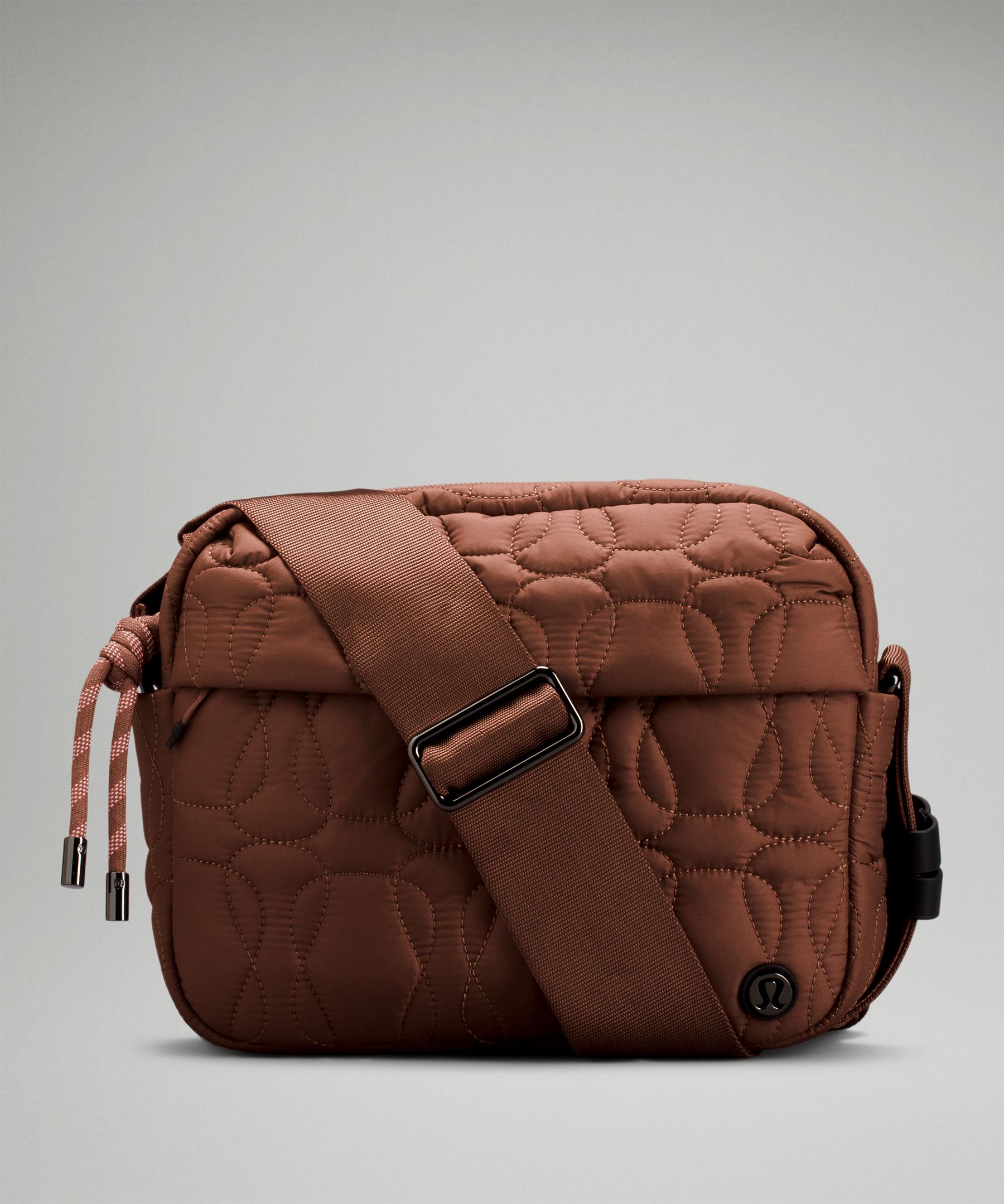 Lululemon Quilted Embrace Crossbody Bag In Ancient Copper