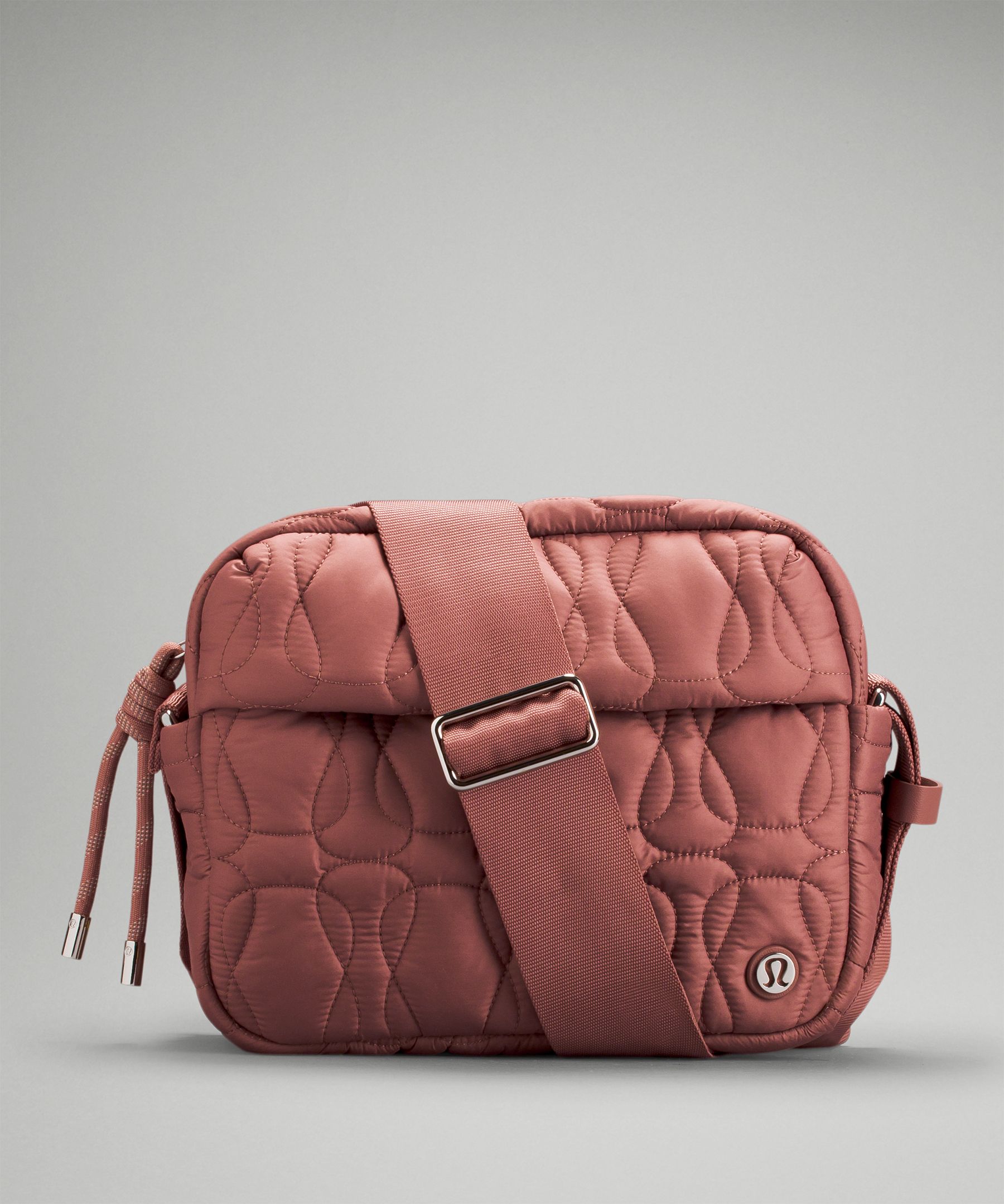 Lululemon Quilted Embrace Yoga Bag In Pink Taupe/icing Blue/rhino Grey |  ModeSens