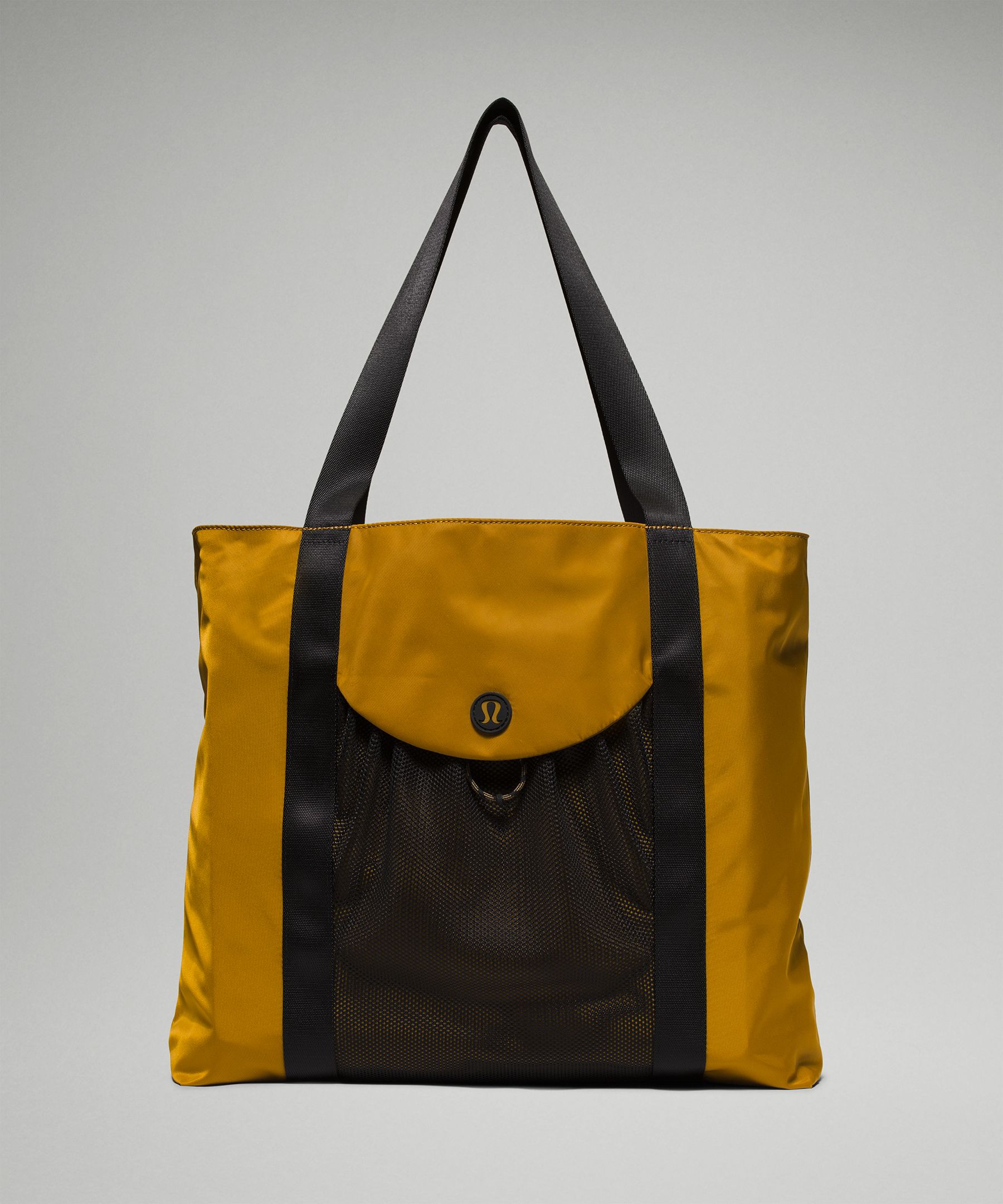 Lululemon Take It On Tote Bag 24l In Gold Spice/black