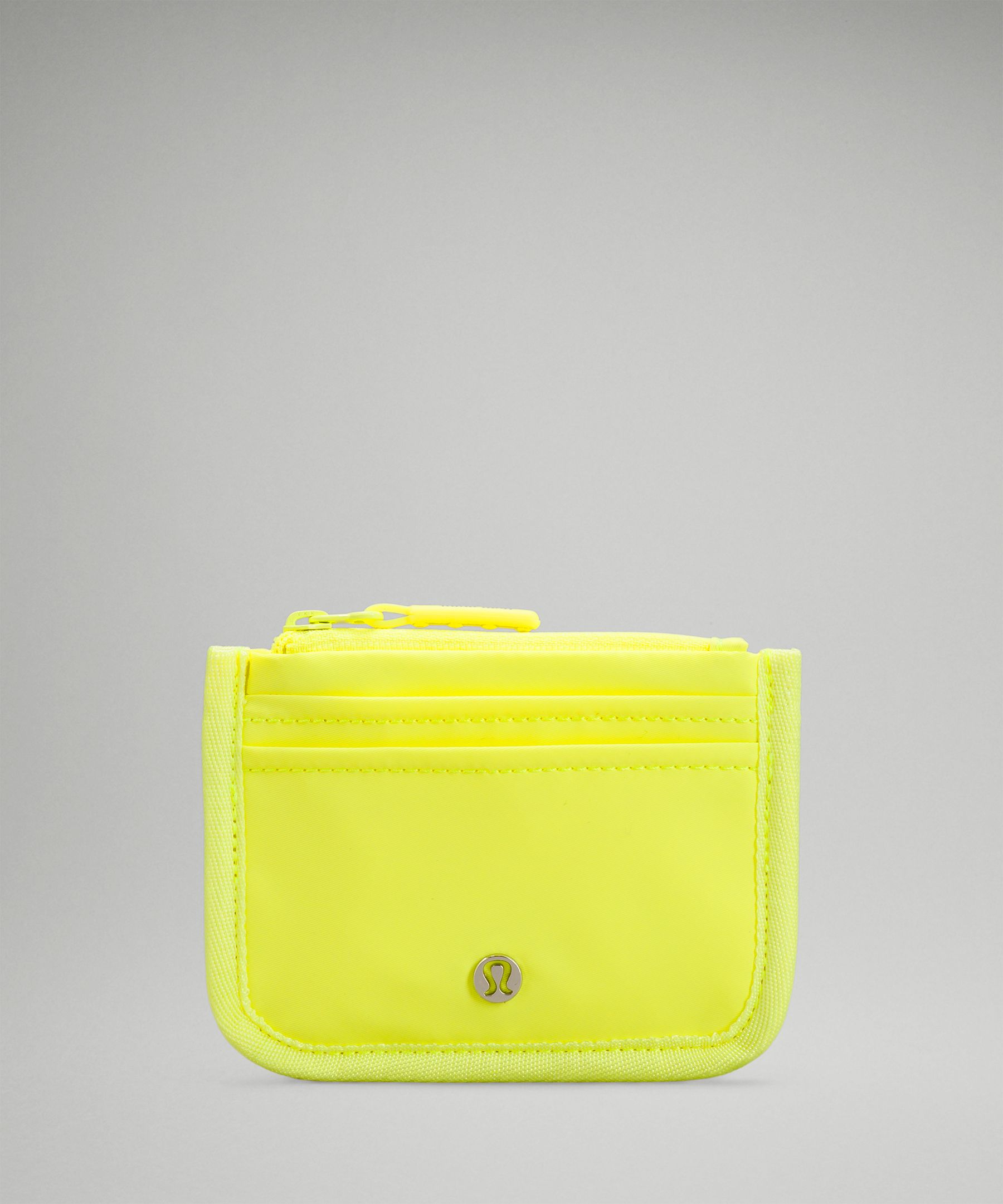 Lululemon True Identity Card Case In Electric Lemon