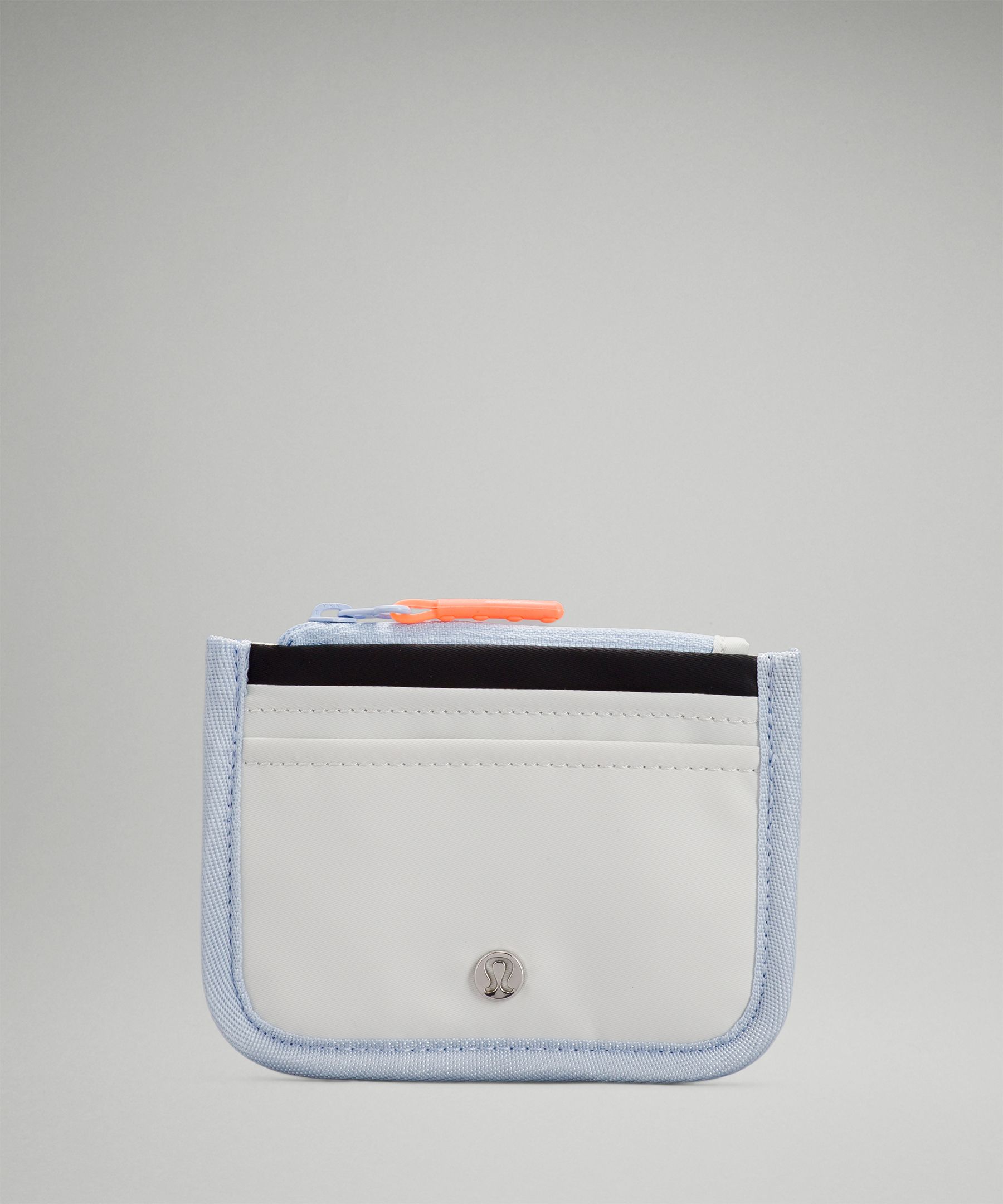 Lululemon True Identity Card Case In Vapor/black/blue Linen