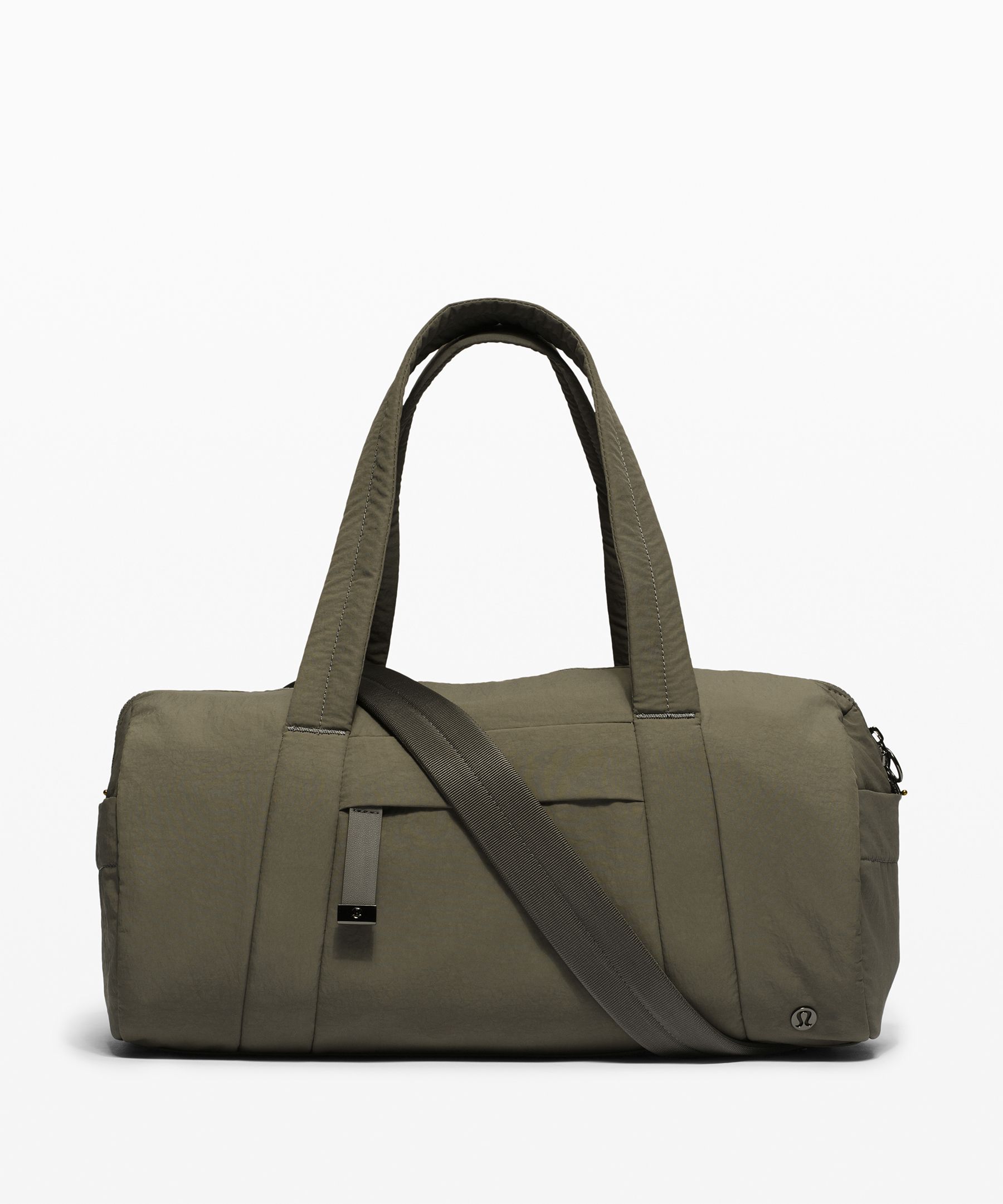 lululemon leather bag