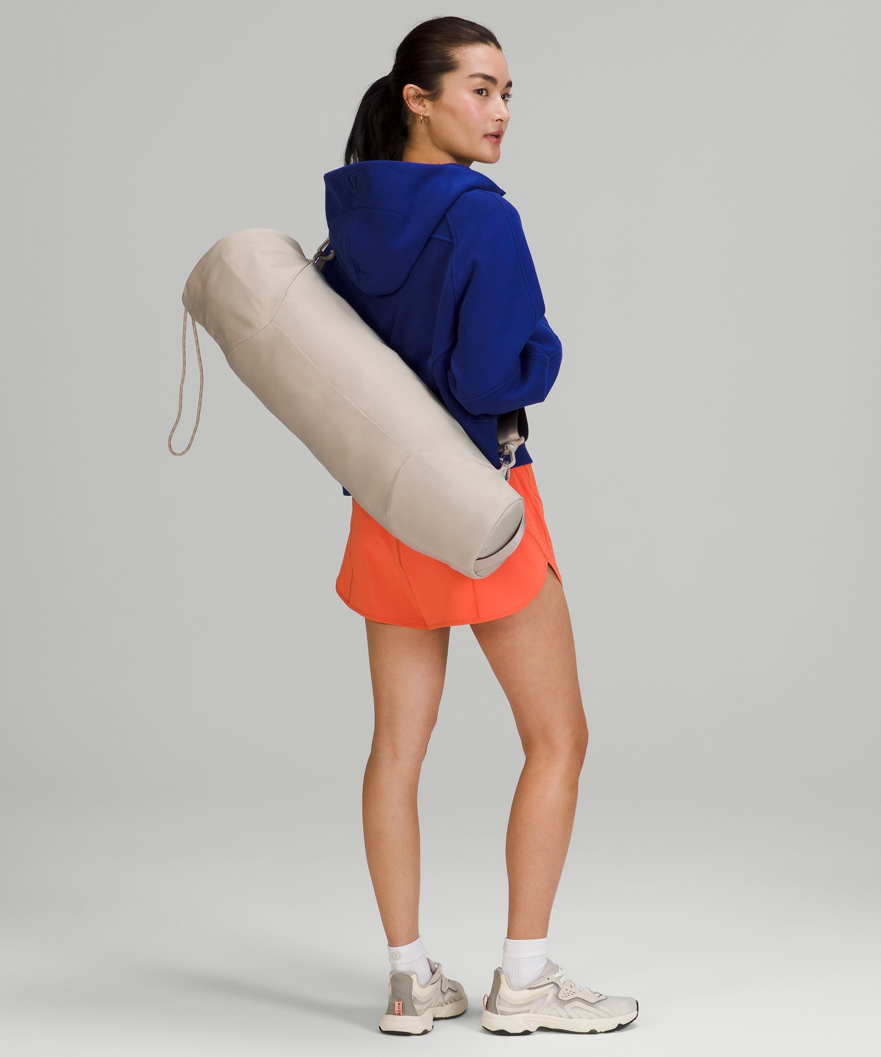 Lululemon Yoga Mat Bag, Sports Equipment, Exercise & Fitness, Exercise Mats  on Carousell