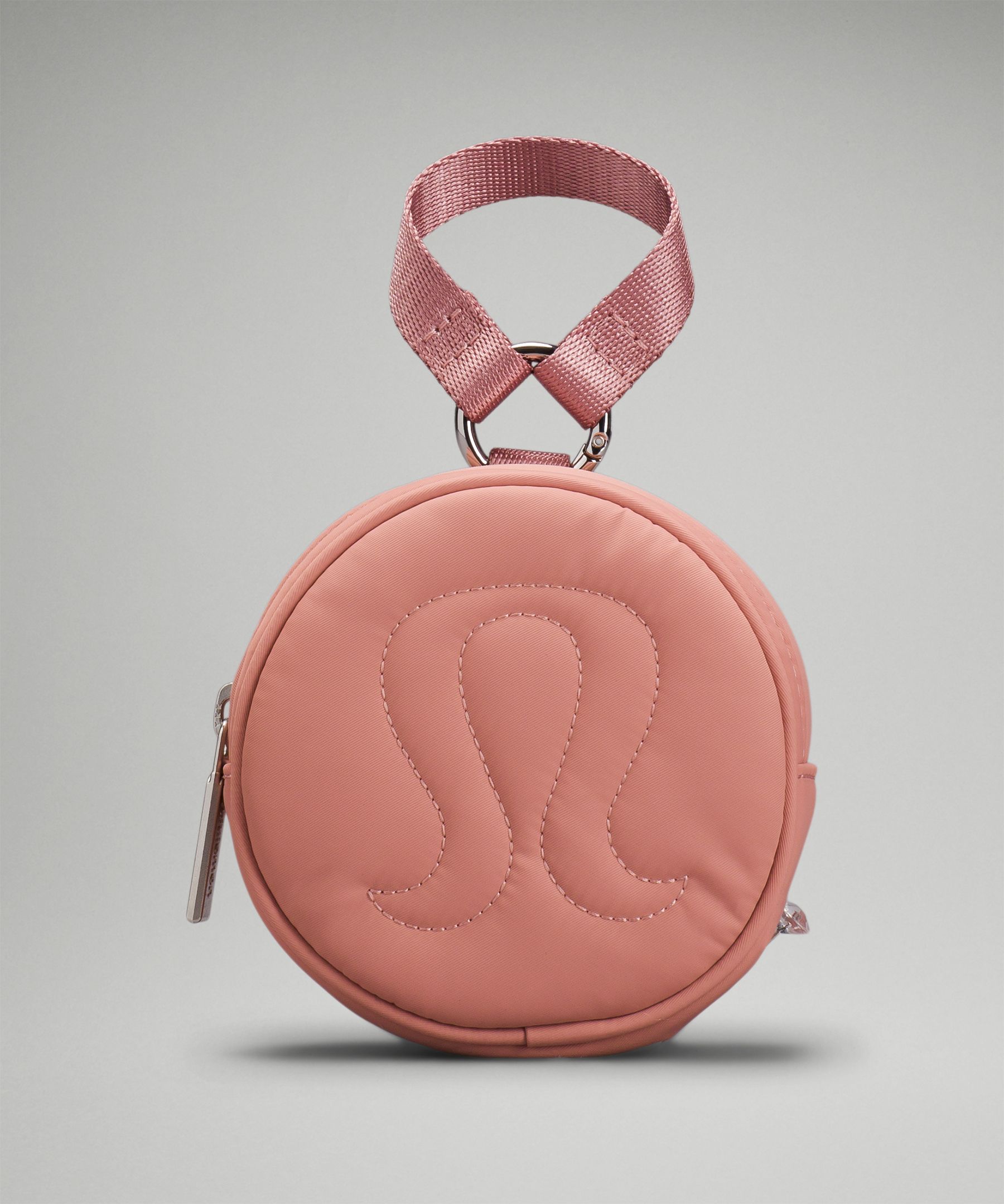 Lululemon Logo Pouch In Pink Pastel