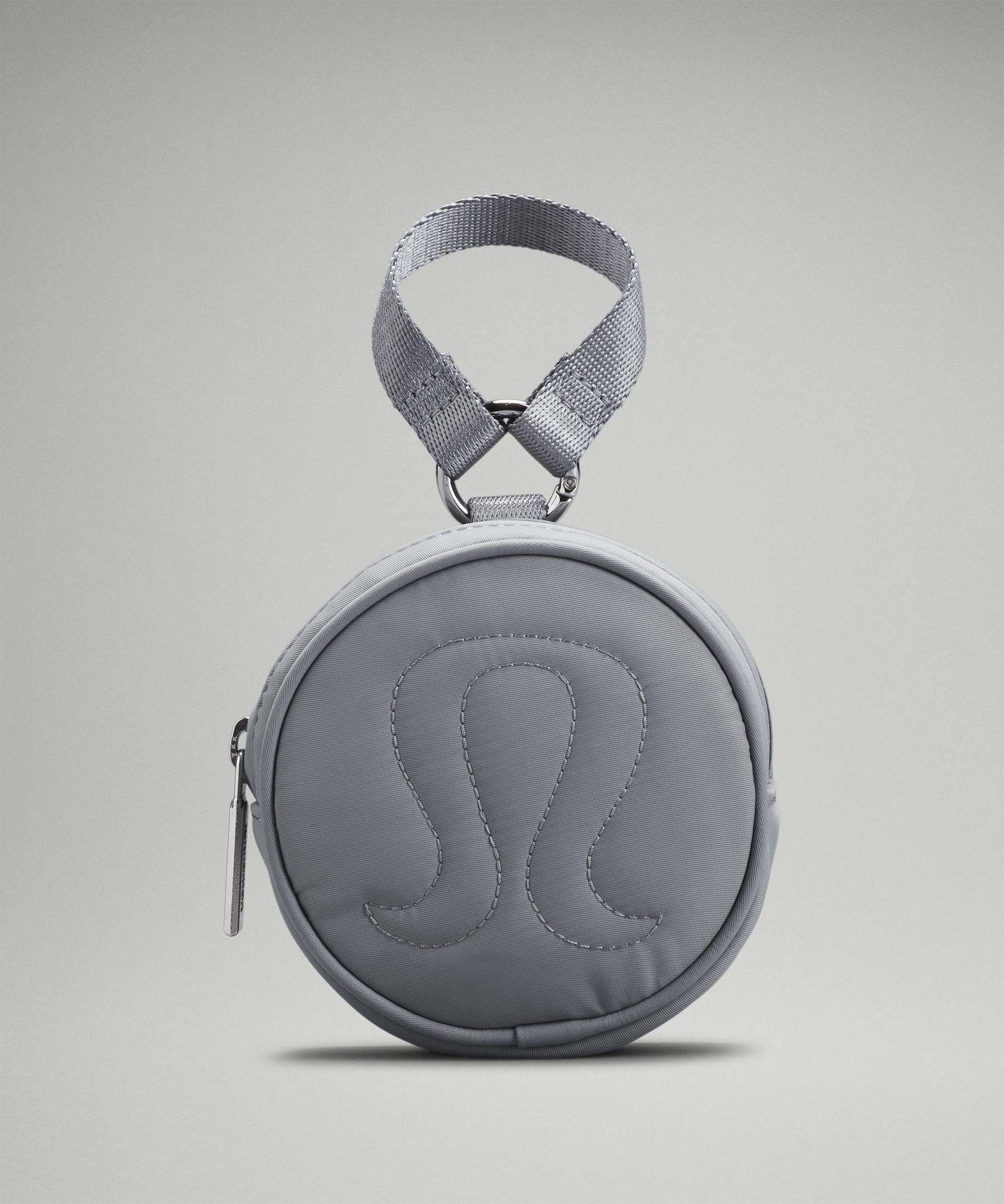 Lululemon Logo Pouch In Grey