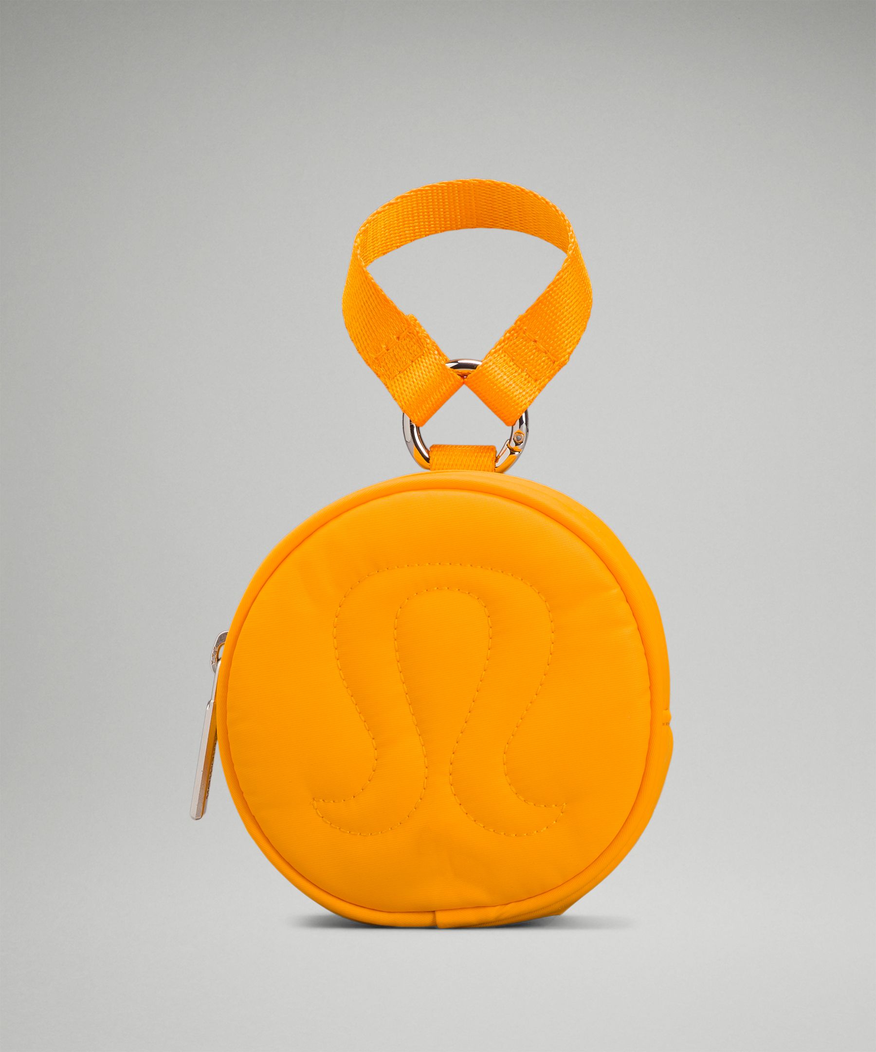 Lululemon Logo Pouch In Clementine