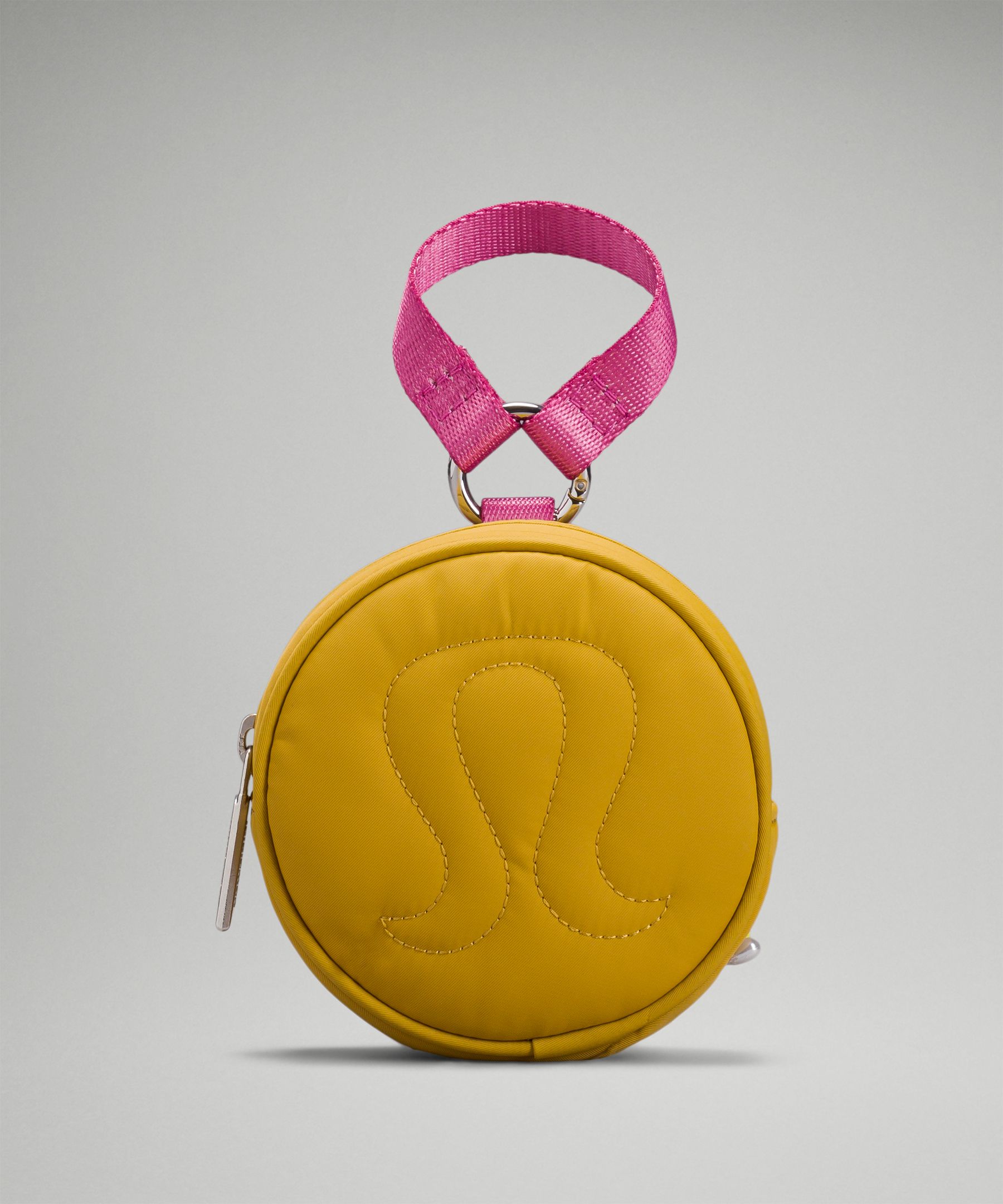 Lululemon Logo Pouch In Parachute/warm Coral/pink Blossom
