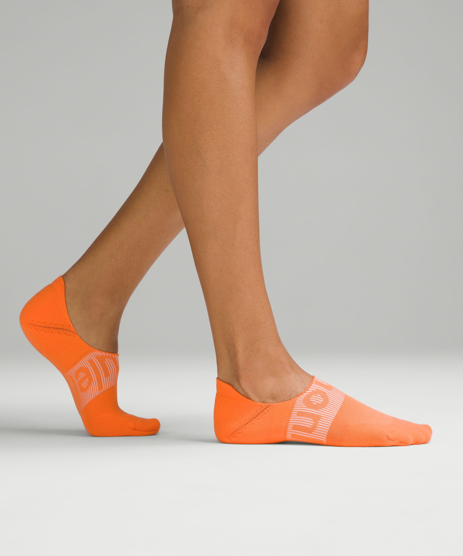 Shop Lululemon Power Stride No-show Socks With Active Grip Multi-colour 3 Pack